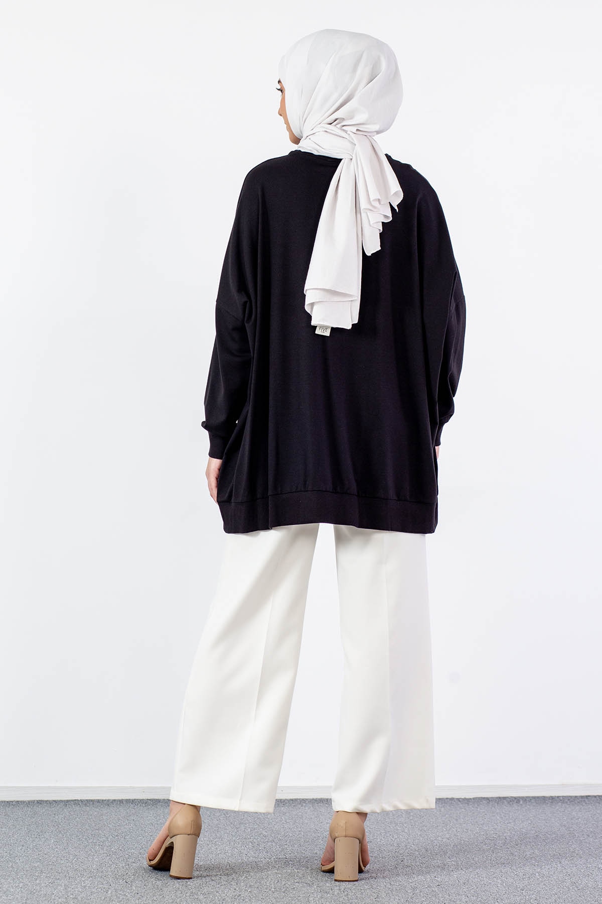 33572 Tunik Tek - Siyah - 5