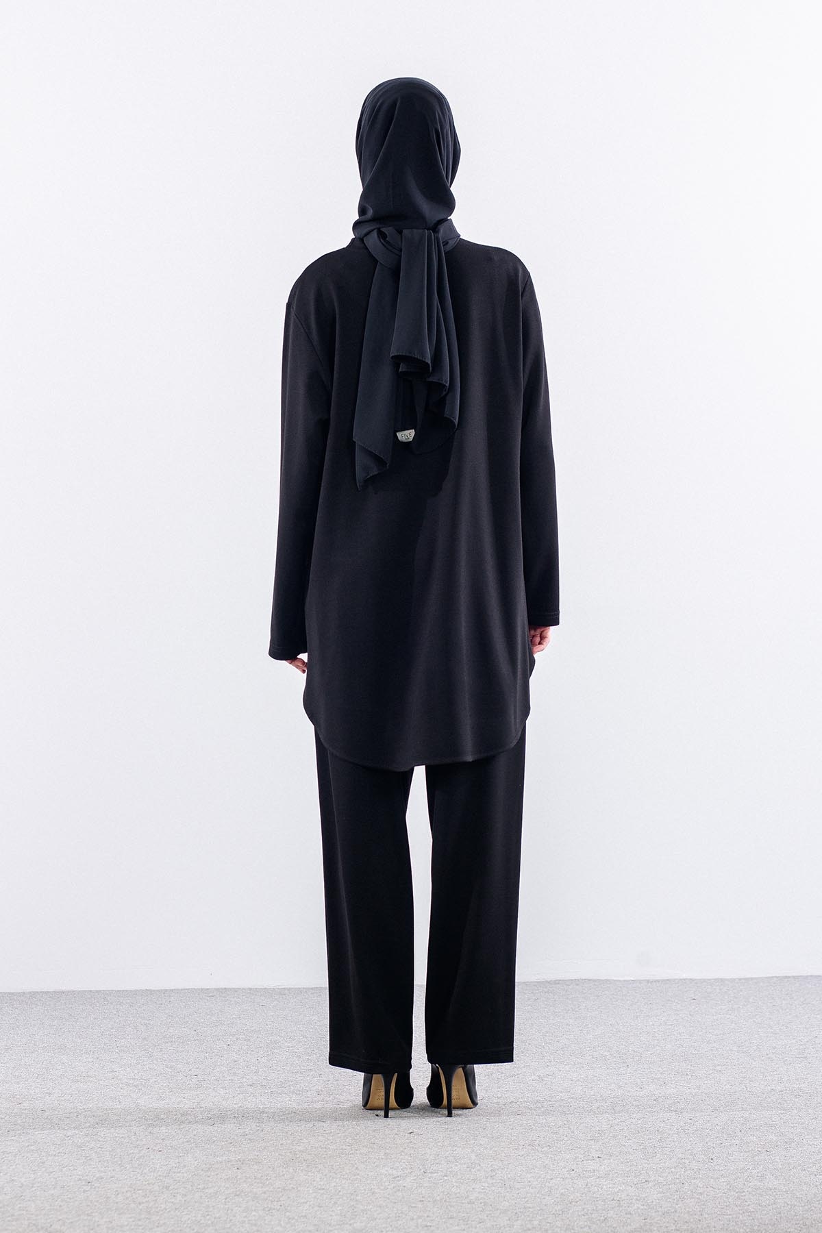 336 Takim 38-44 Parasut Garni - Siyah - 5