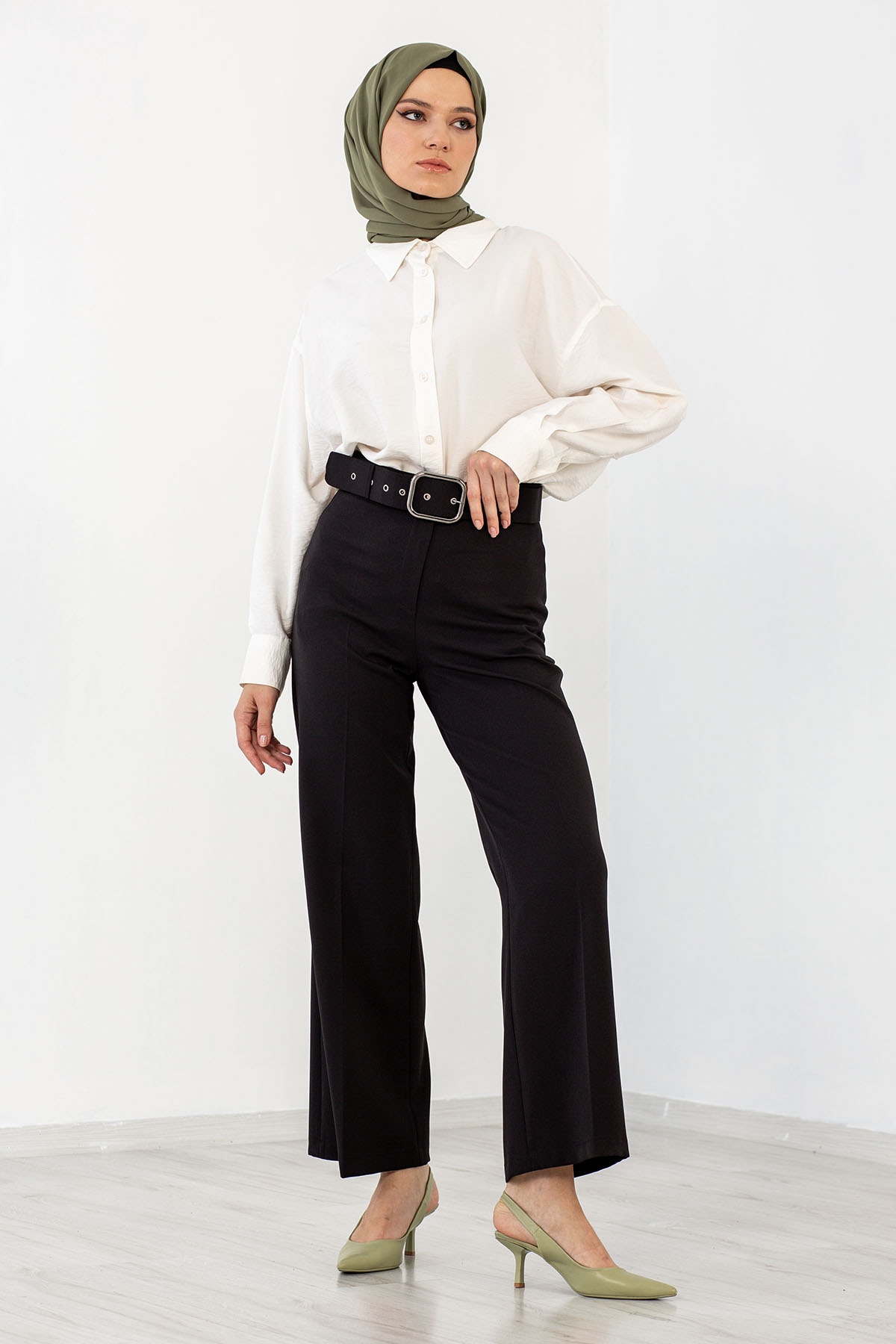 3371 Pantolon 38-46 B.p - Siyah - 1