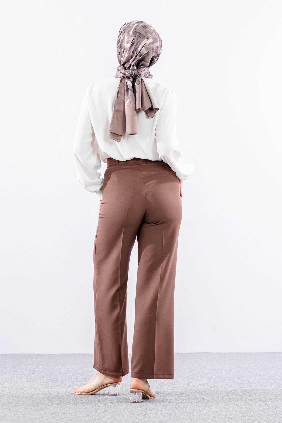 3371 Pantolon 38-46 - Kahve - 4