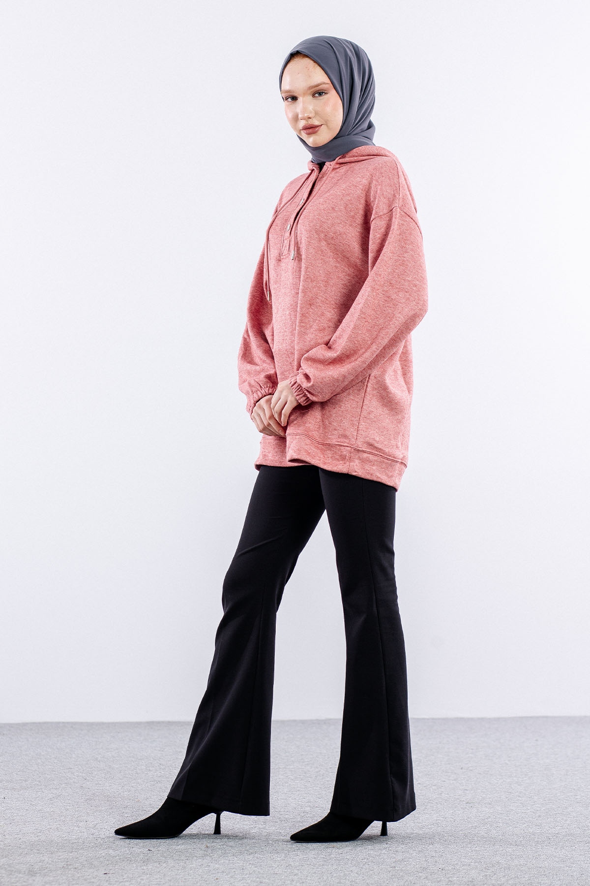 33804 Melanj Tunik Tek - Kiremit - 4