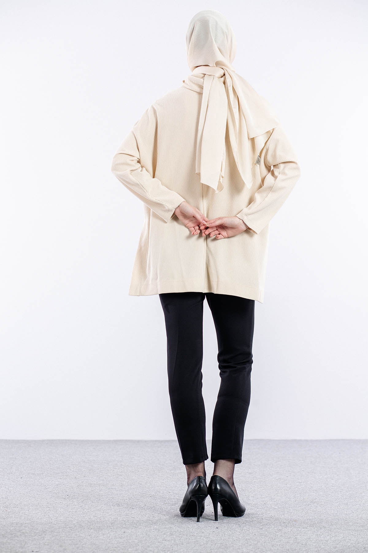 33837 Tunik Tek - Bej - 4