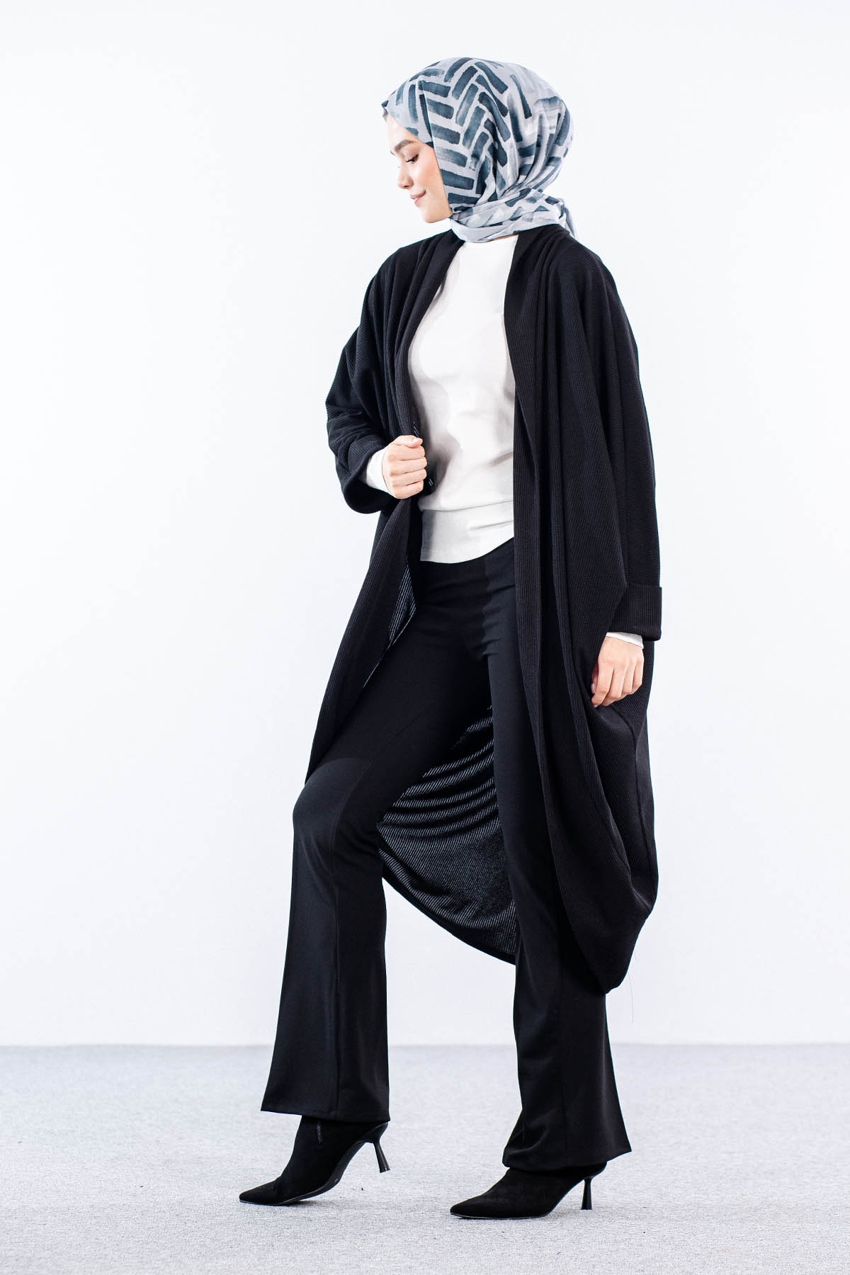 33840 Yarasa Hirka Tek - Siyah - 4