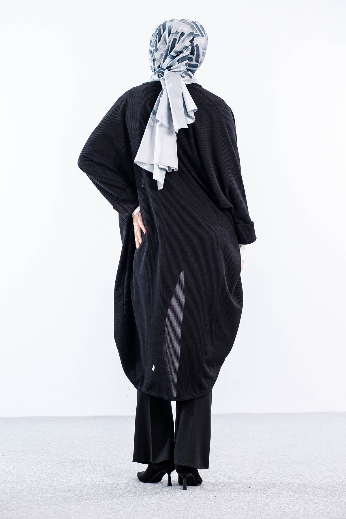 33840 Yarasa Hirka Tek - Siyah - 5