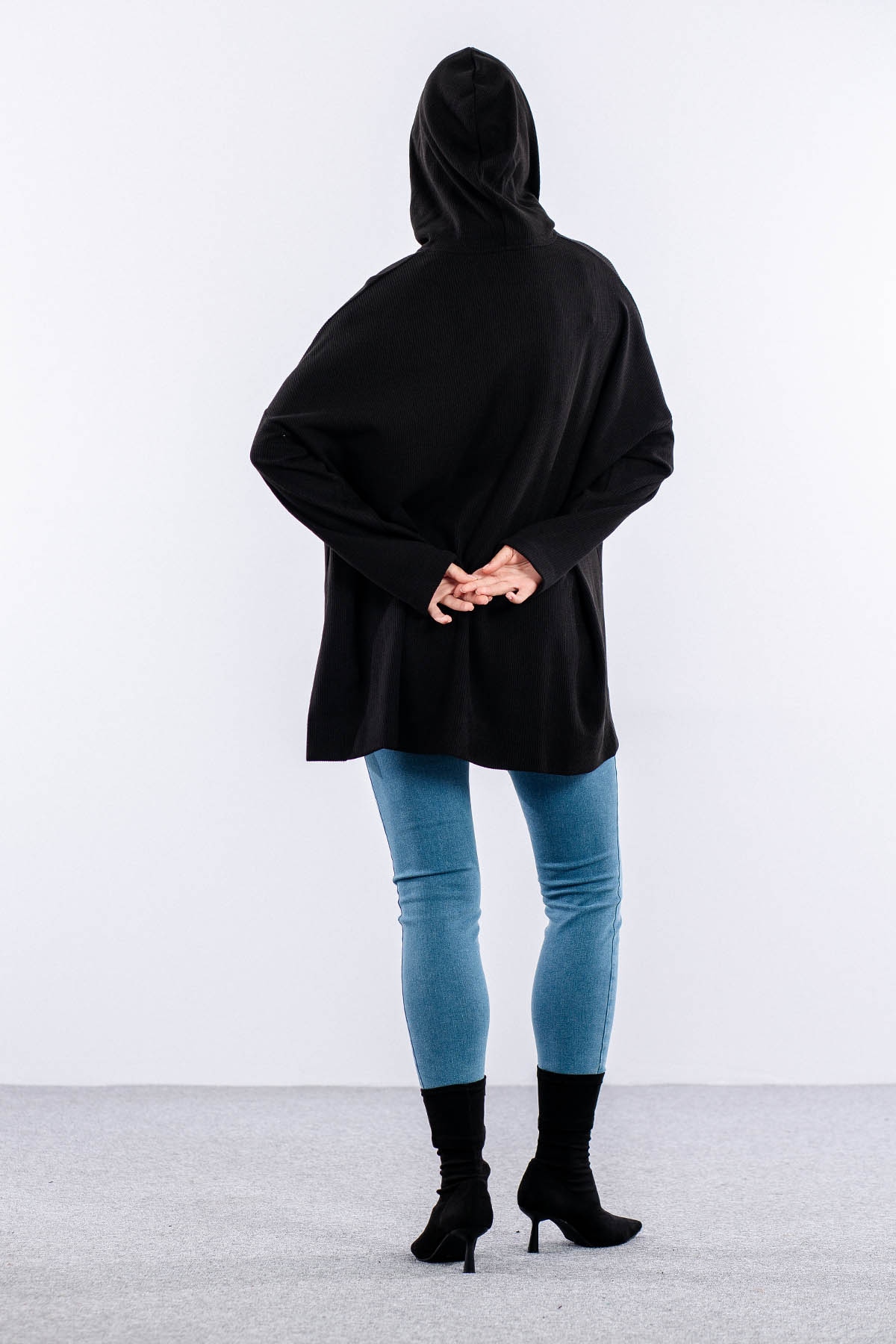 33845 Sw Tunik Tek - Siyah - 6