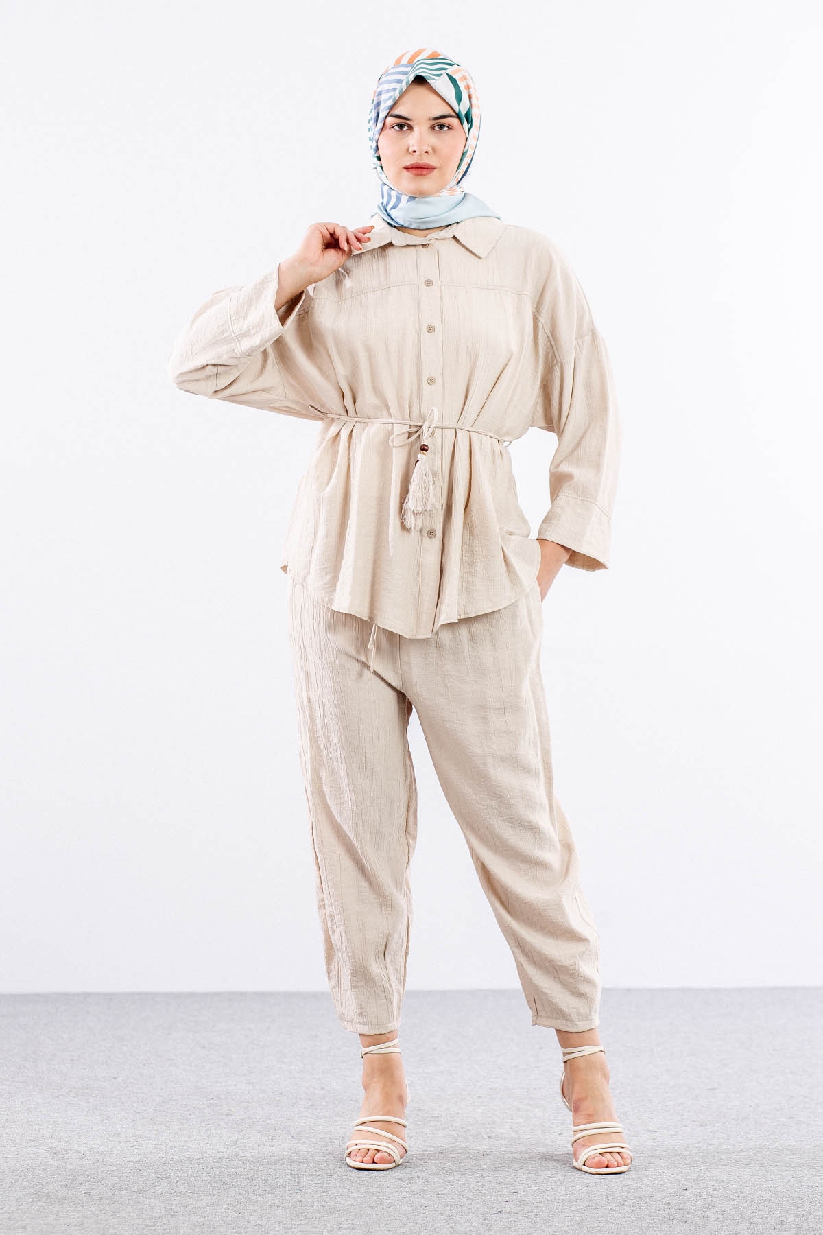 34051 Takim S-m-l - Bej - 1