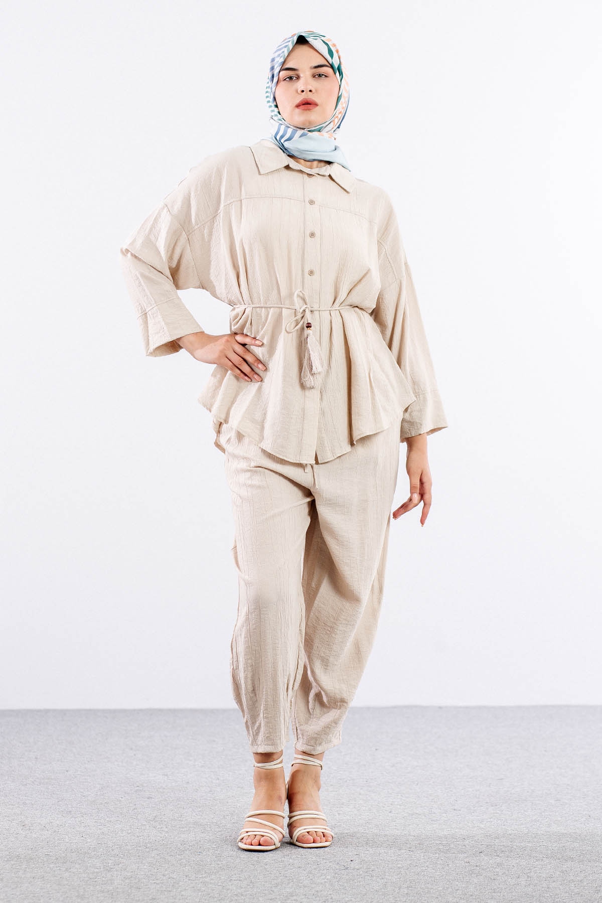 34051 Takim S-m-l - Bej - 3