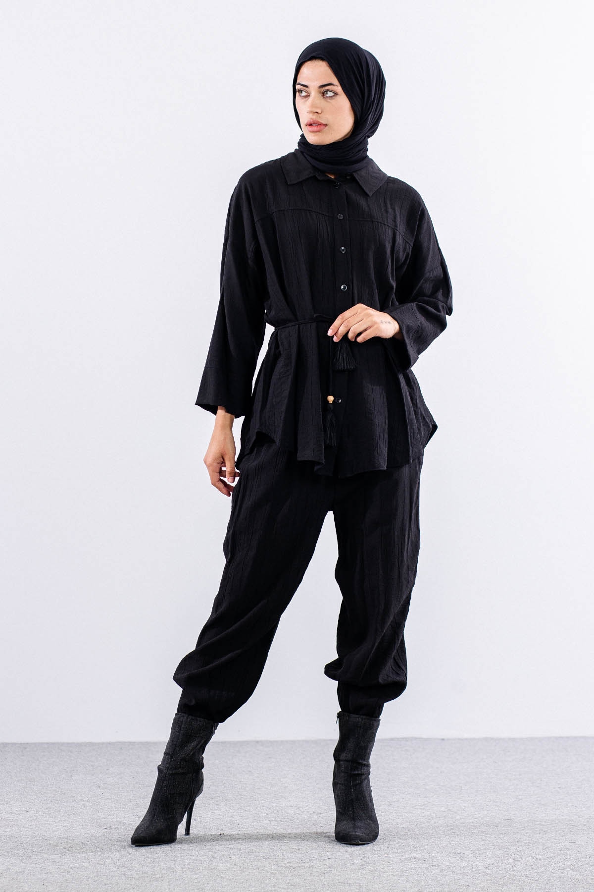 34051 Takim S-m-l - Siyah - 1