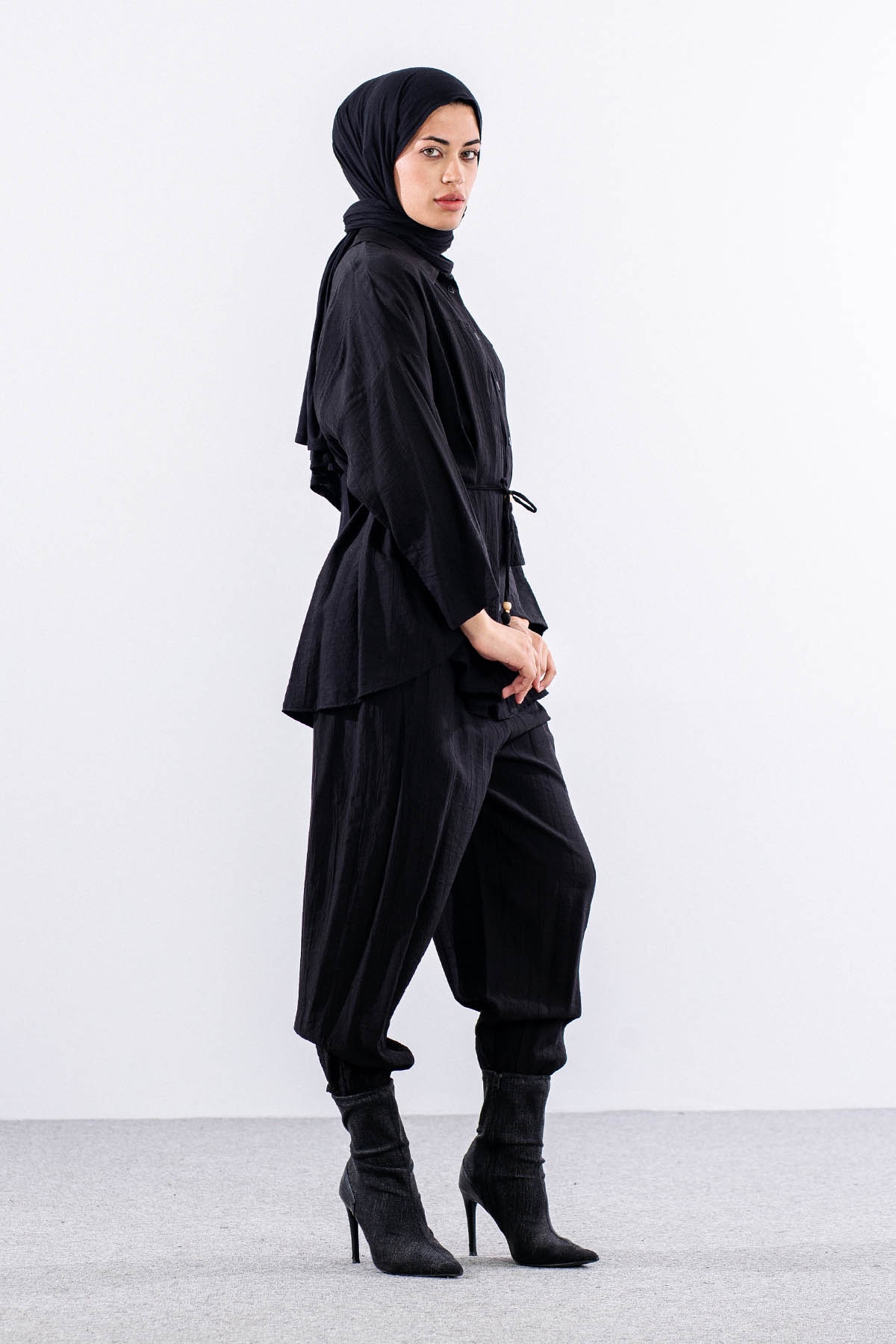 34051 Takim S-m-l - Siyah - 2