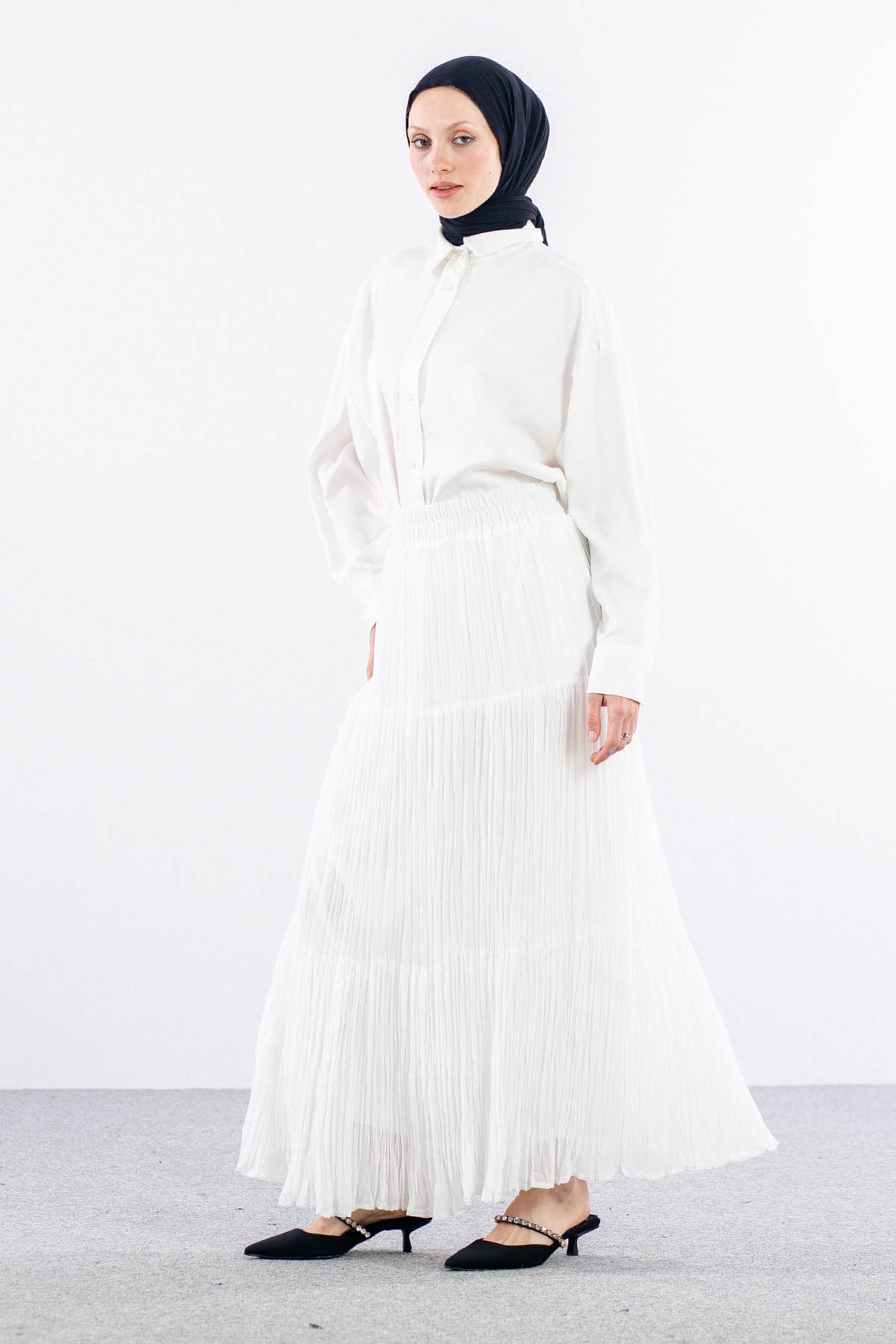 3406 Etek 1-2-3 - Beyaz - 4