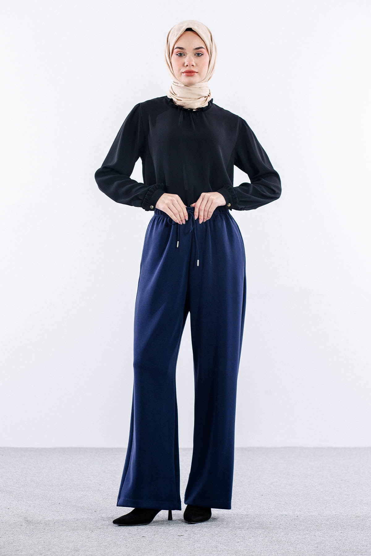 34135 Modal Pantolon S-m-l - Lacivert - 1