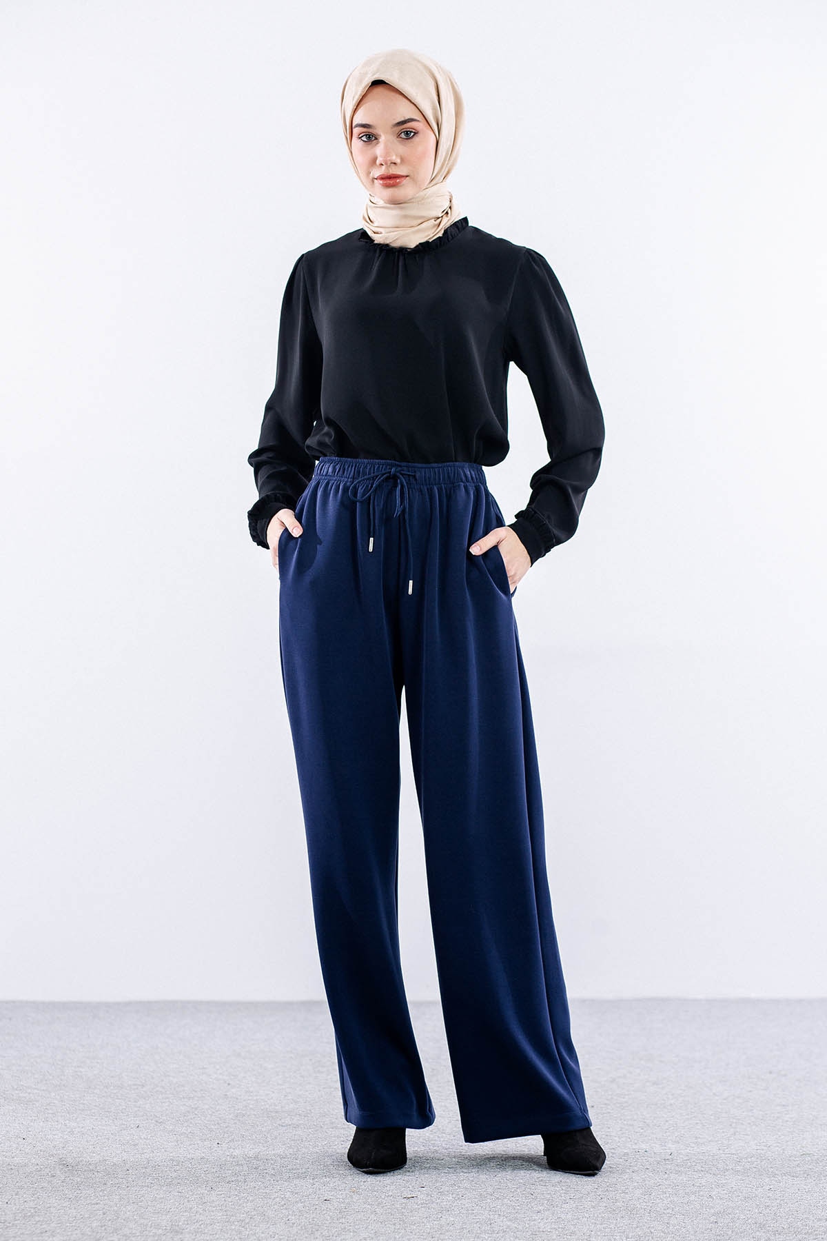 34135 Modal Pantolon S-m-l - Lacivert - 2