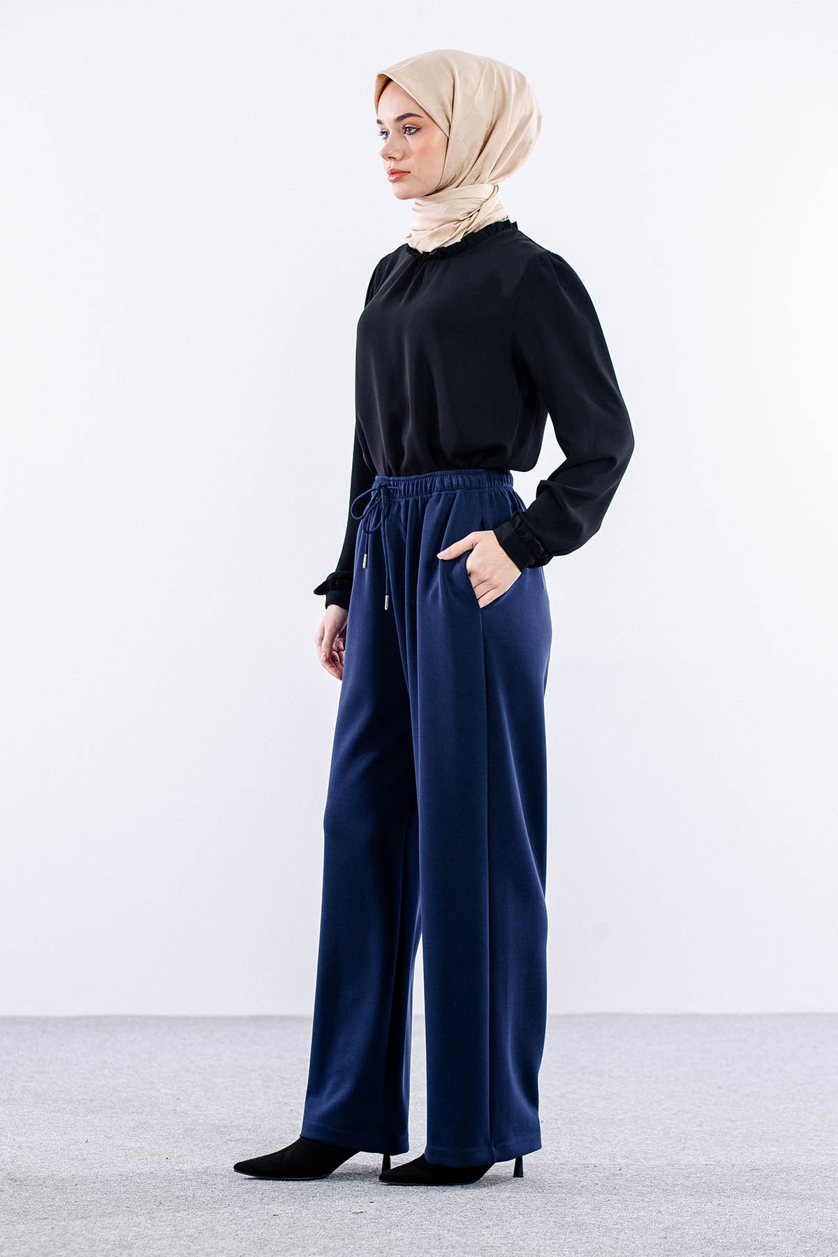 34135 Modal Pantolon S-m-l - Lacivert - 3