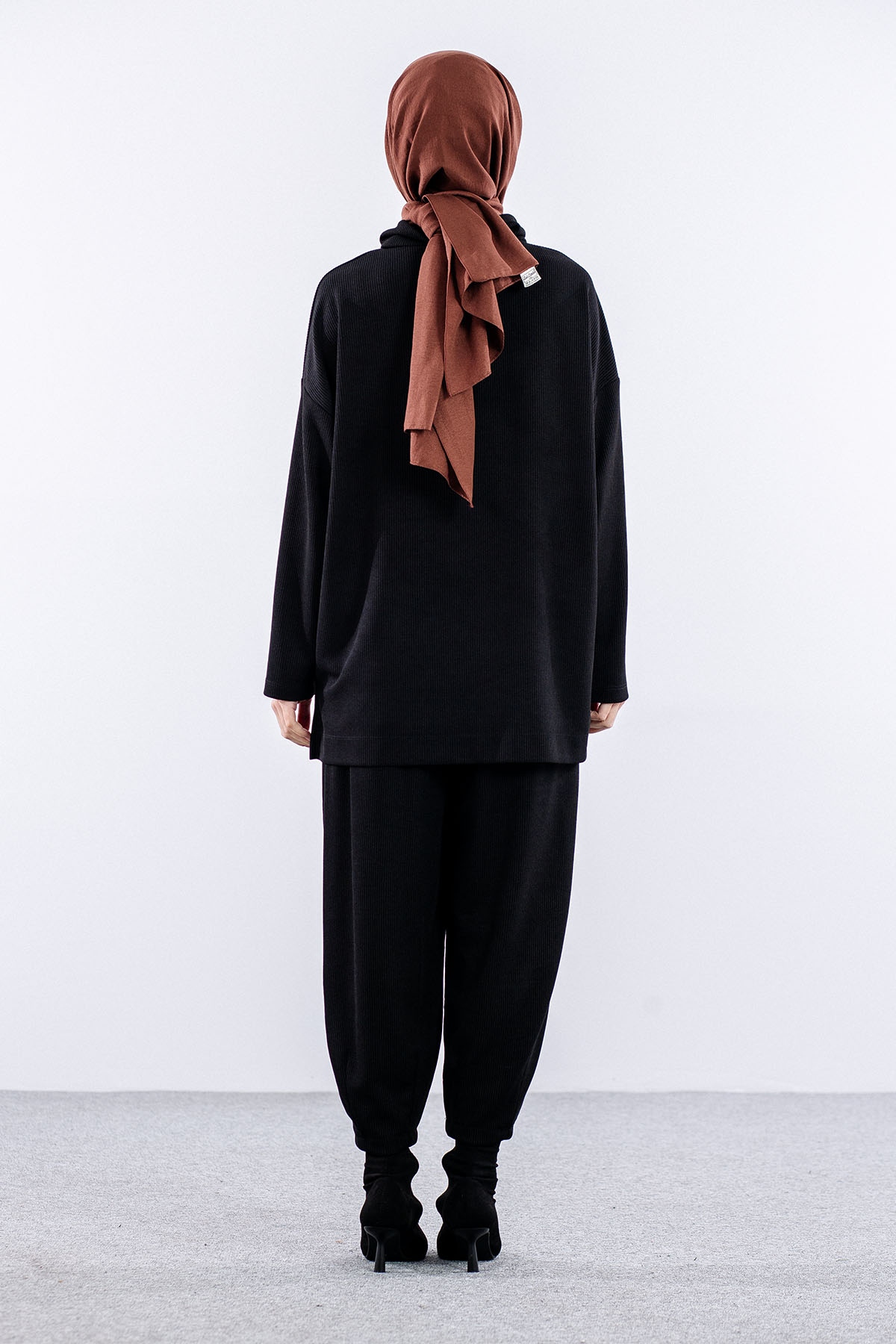 34234 Yaka Biye Takim S-m-l - Siyah - 4