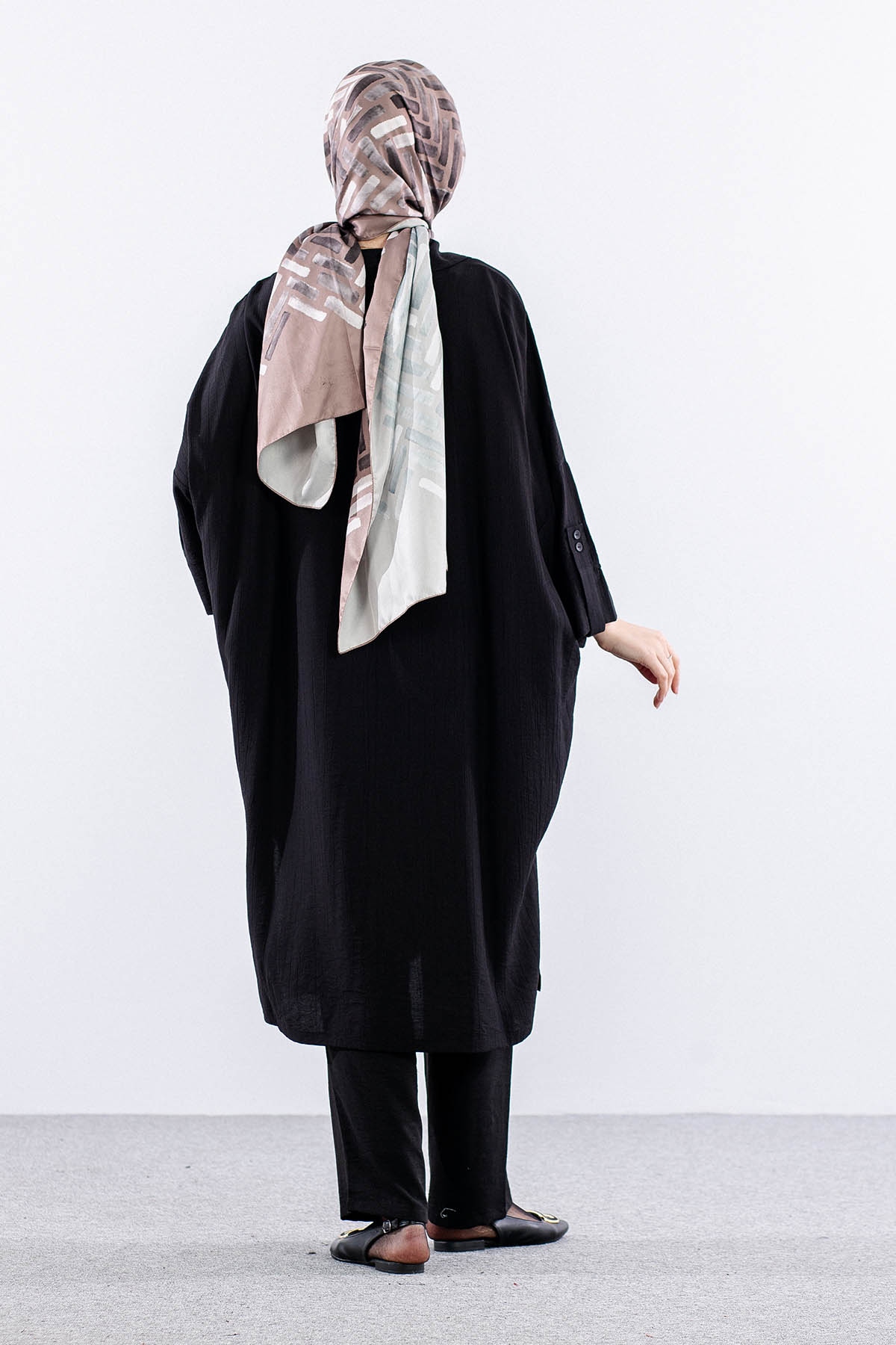 34296 Tunik Tek - Siyah - 5