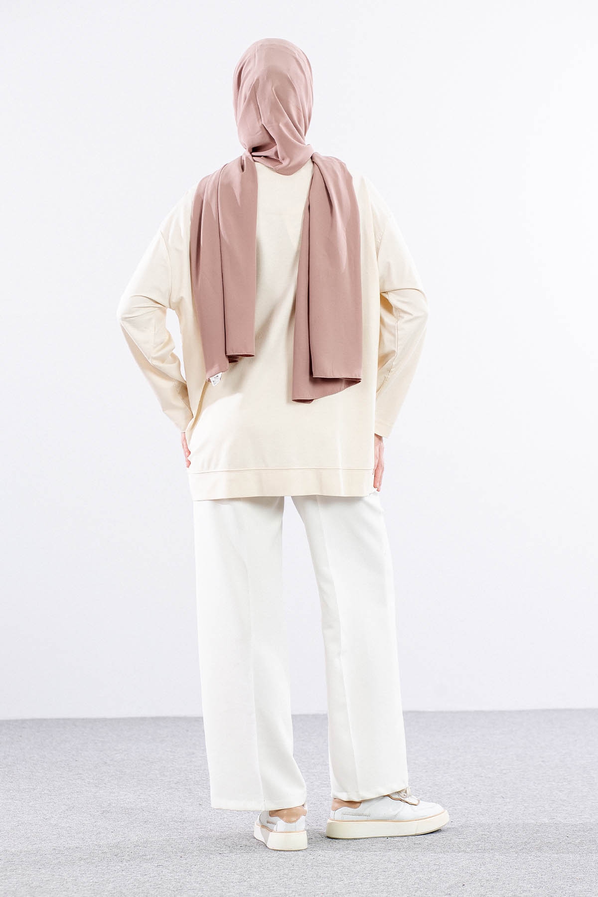 34297 Tunik Tek - Bej - 4