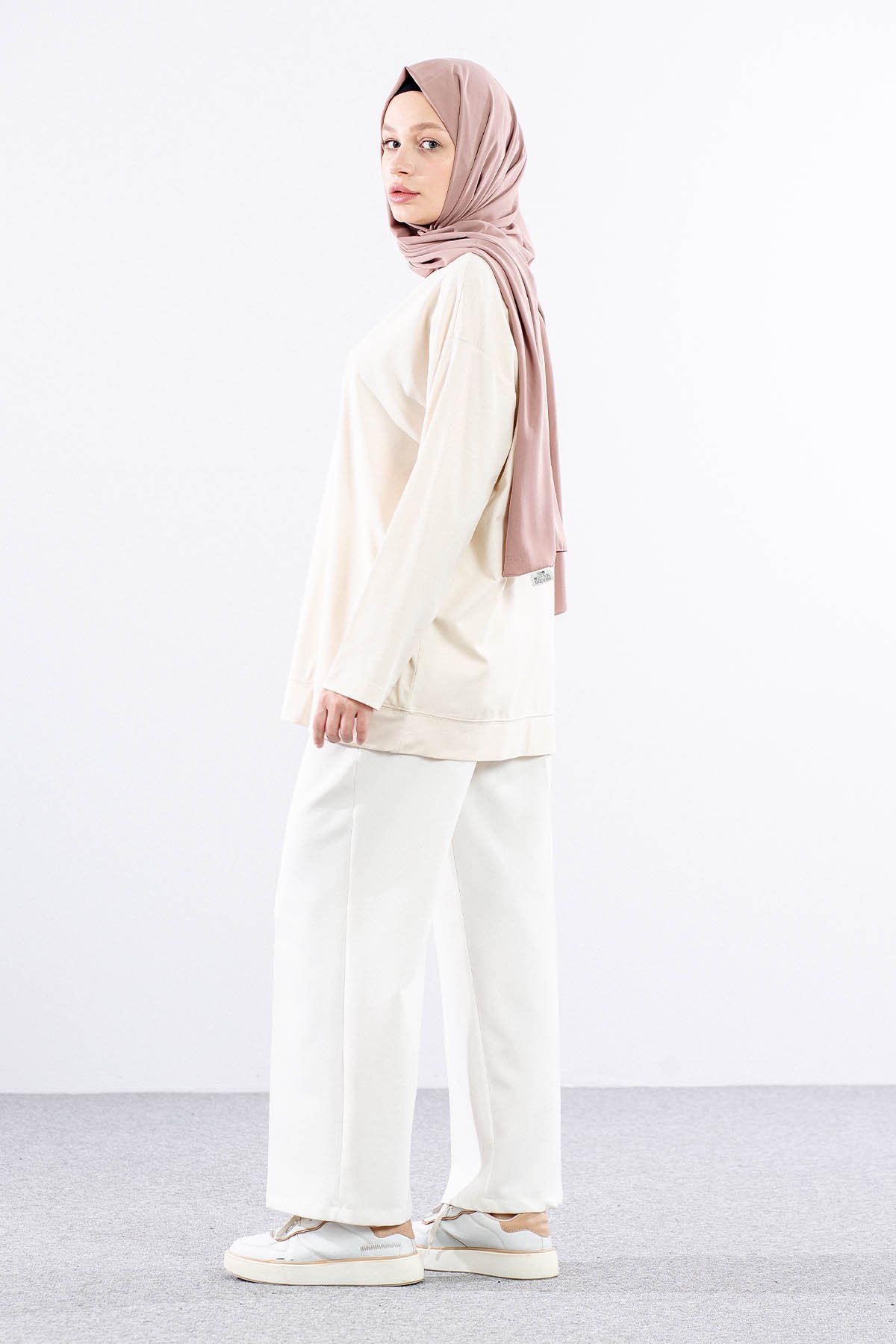 34297 Tunik Tek - Bej - 5