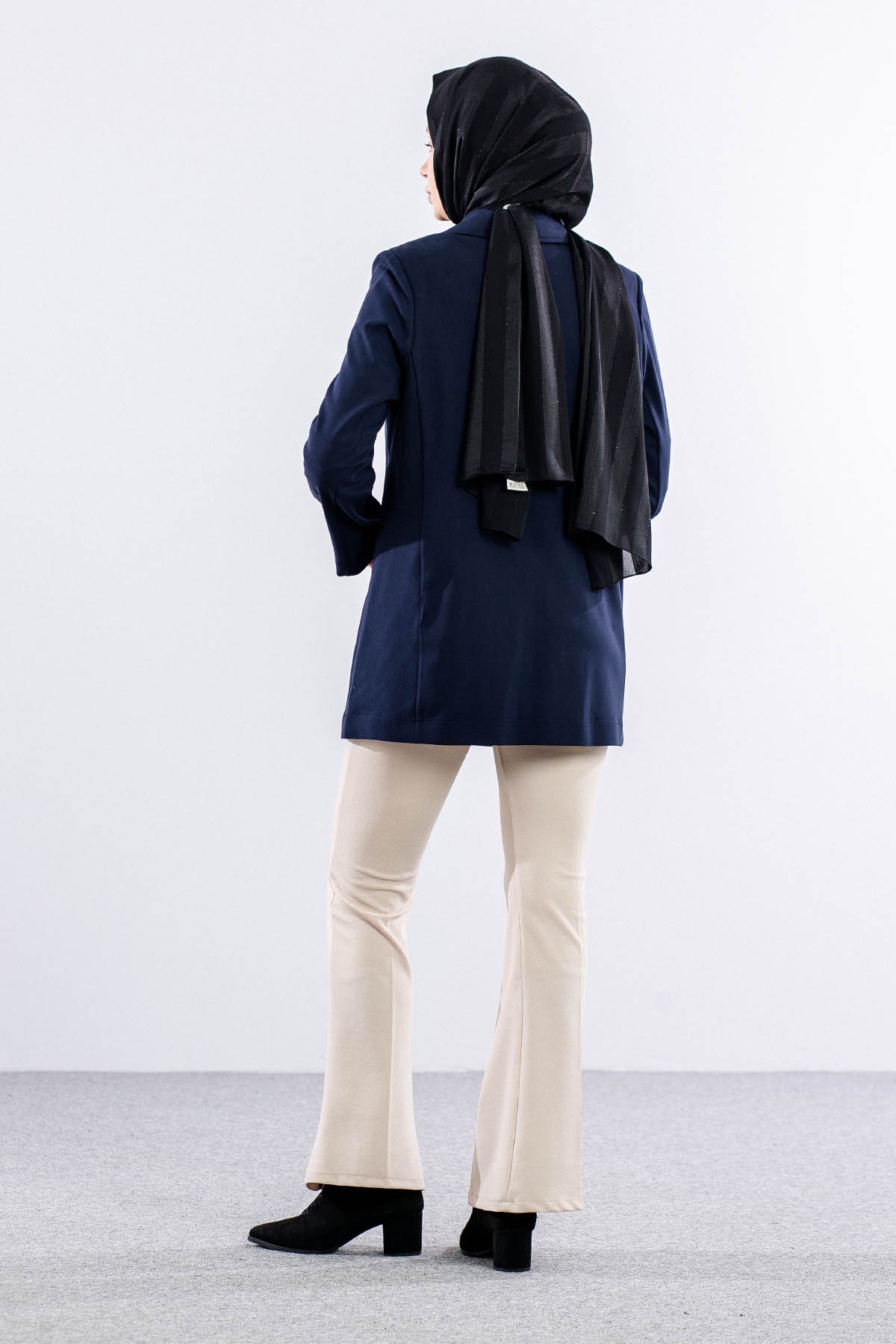 34414 Kruvaze Ceket S-m-l-xl - Lacivert - 4