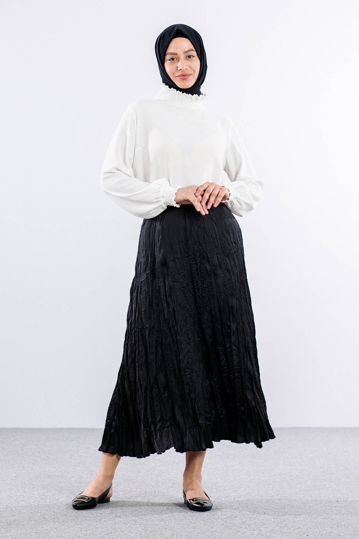 34591 Etek S-m-l Kraş - Siyah - 1