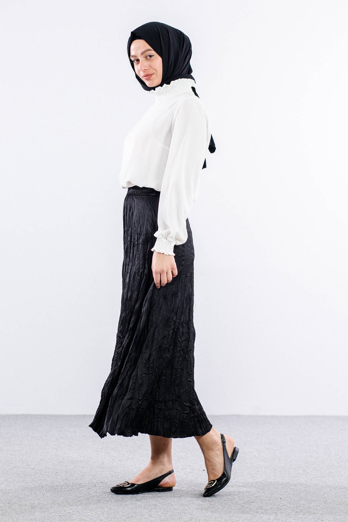 34591 Etek S-m-l Kraş - Siyah - 2