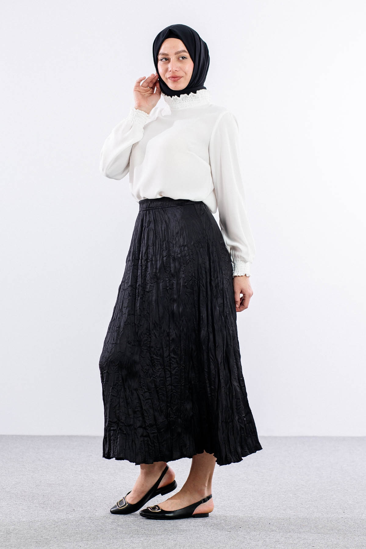 34591 Etek S-m-l Kraş - Siyah - 4