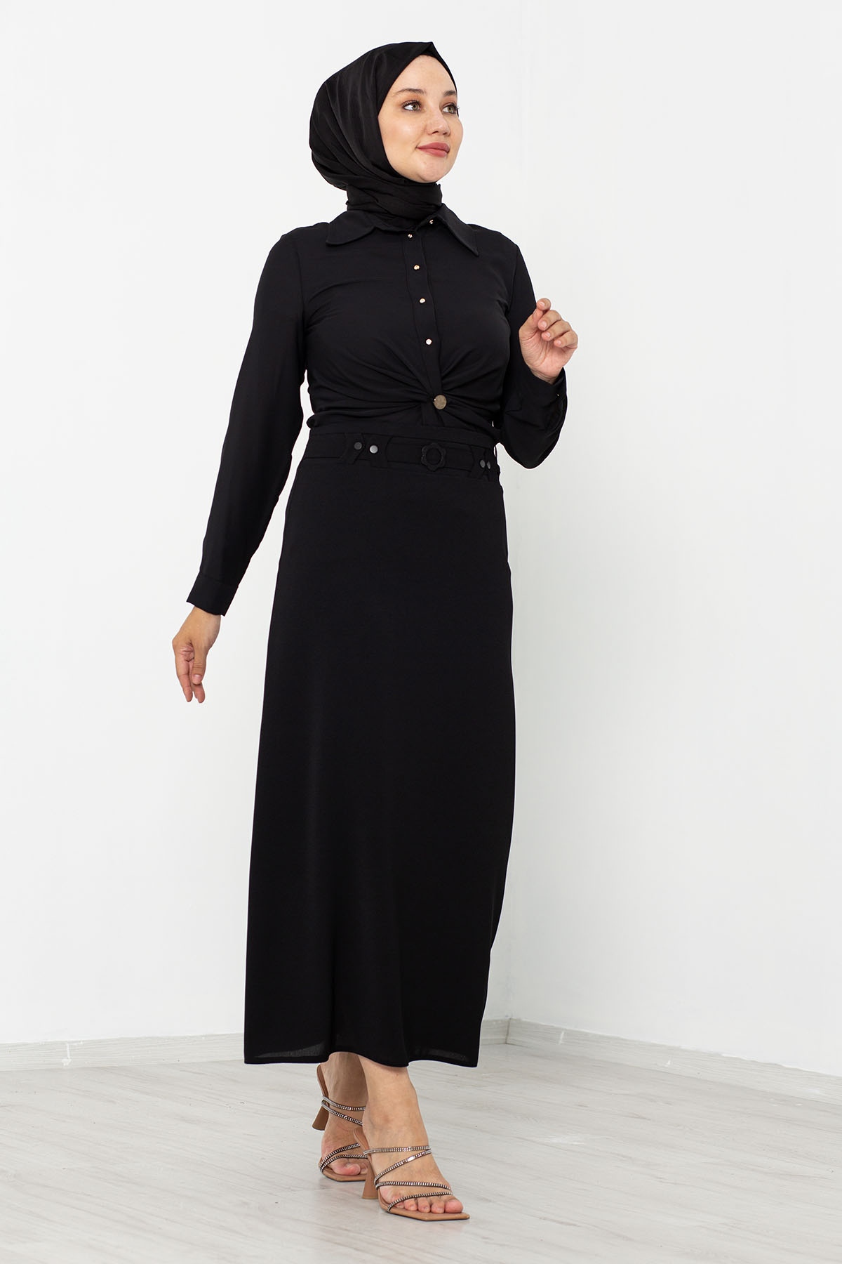 3468 Etek 42-52 - Siyah - 4