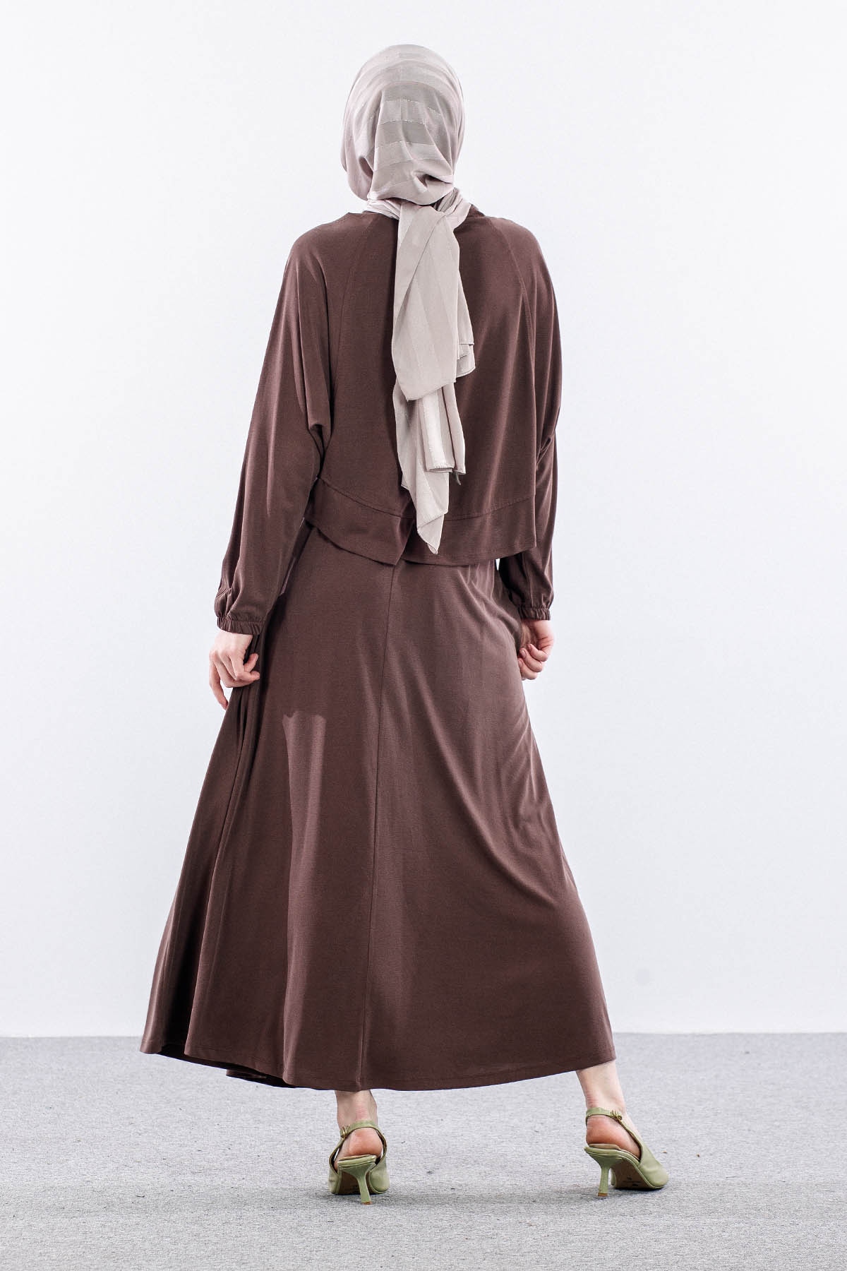 34856 E.takim S-m-l - Kahve - 5