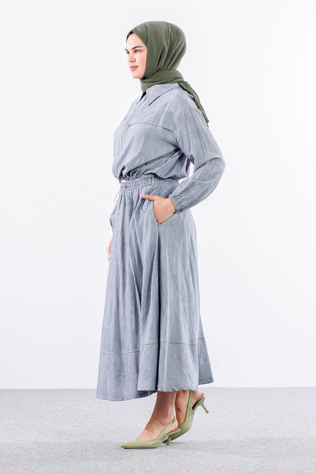 35080 E.takim S-m-l - Gri - 2