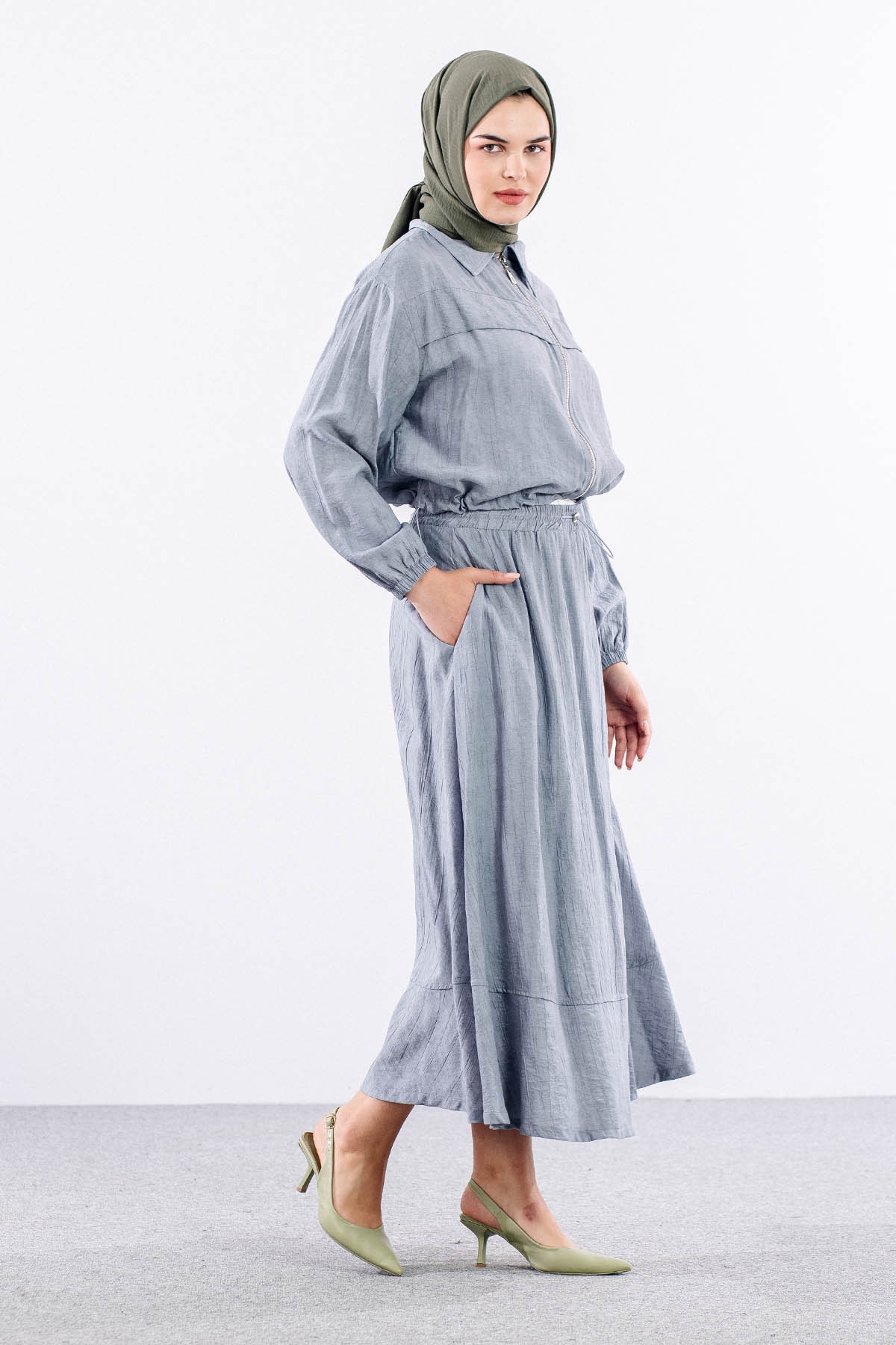 35080 E.takim S-m-l - Gri - 3