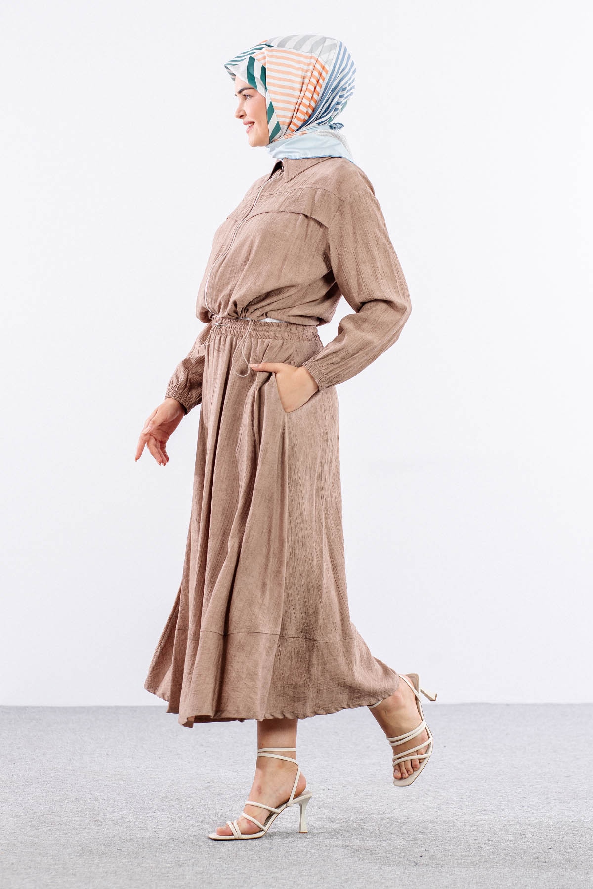 35080 E.takim S-m-l - Toprak - 3