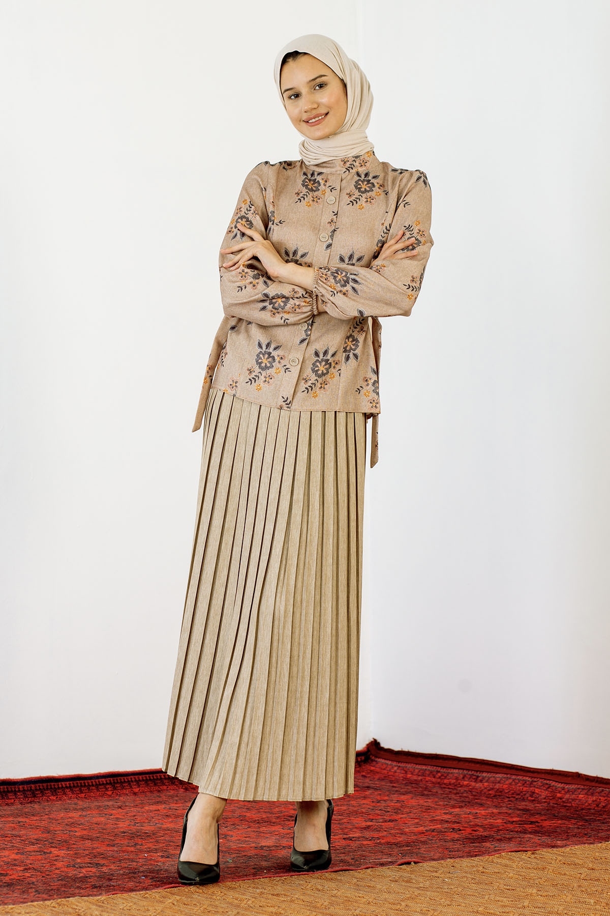 3519 Takim 38-46 Pptya - Bej - 2