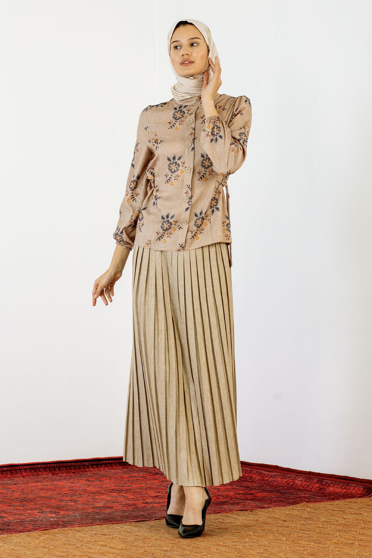 3519 Takim 38-46 Pptya - Bej - 3