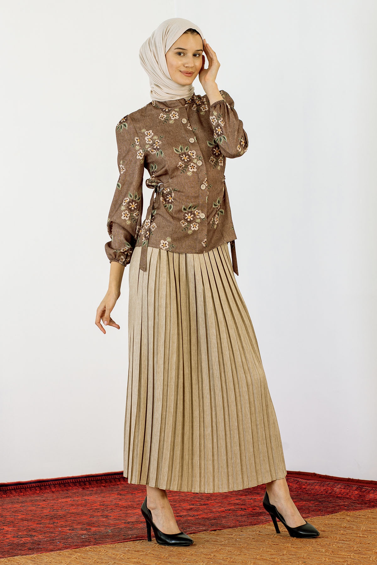 3519 Takim 38-46 Pptya - Kahve - 3