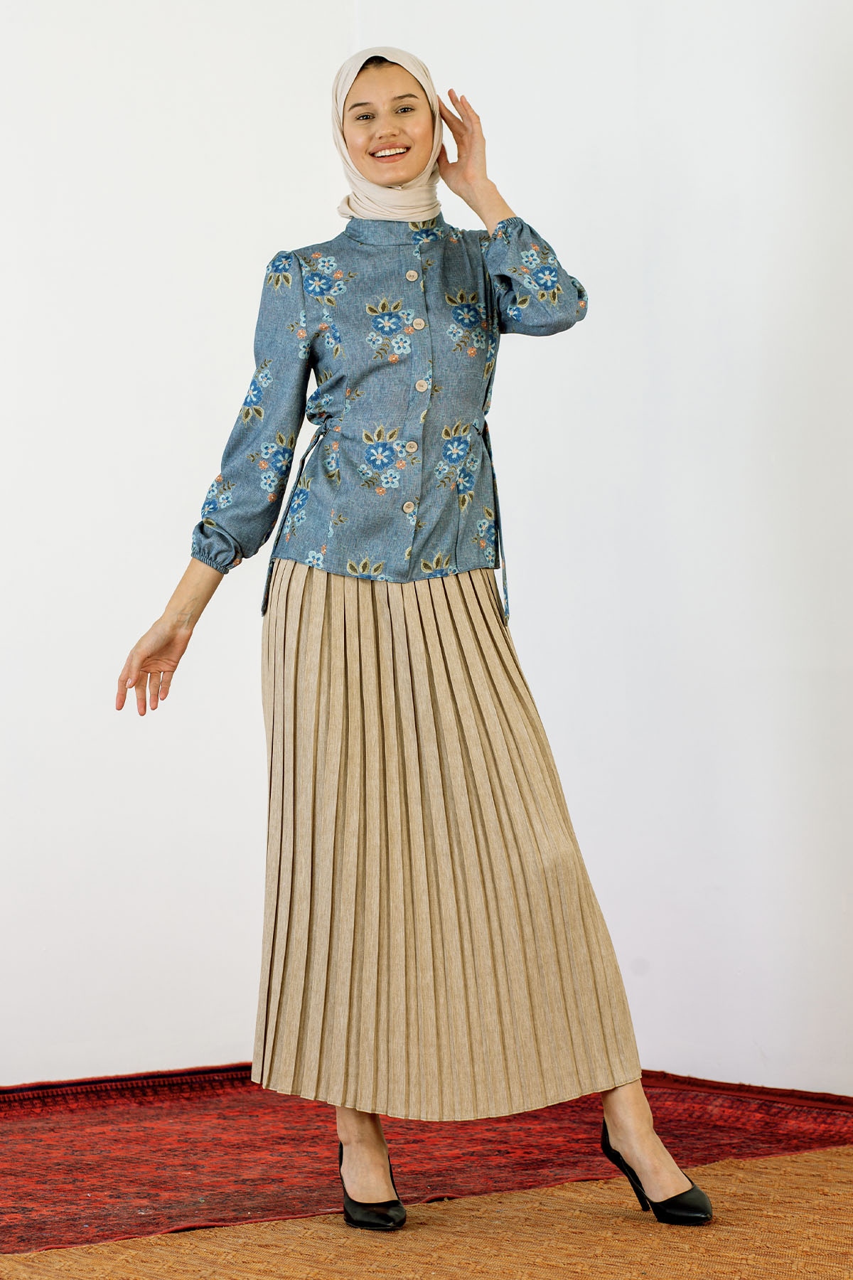 3519 Takim 38-46 Pptya - Mavi - 1