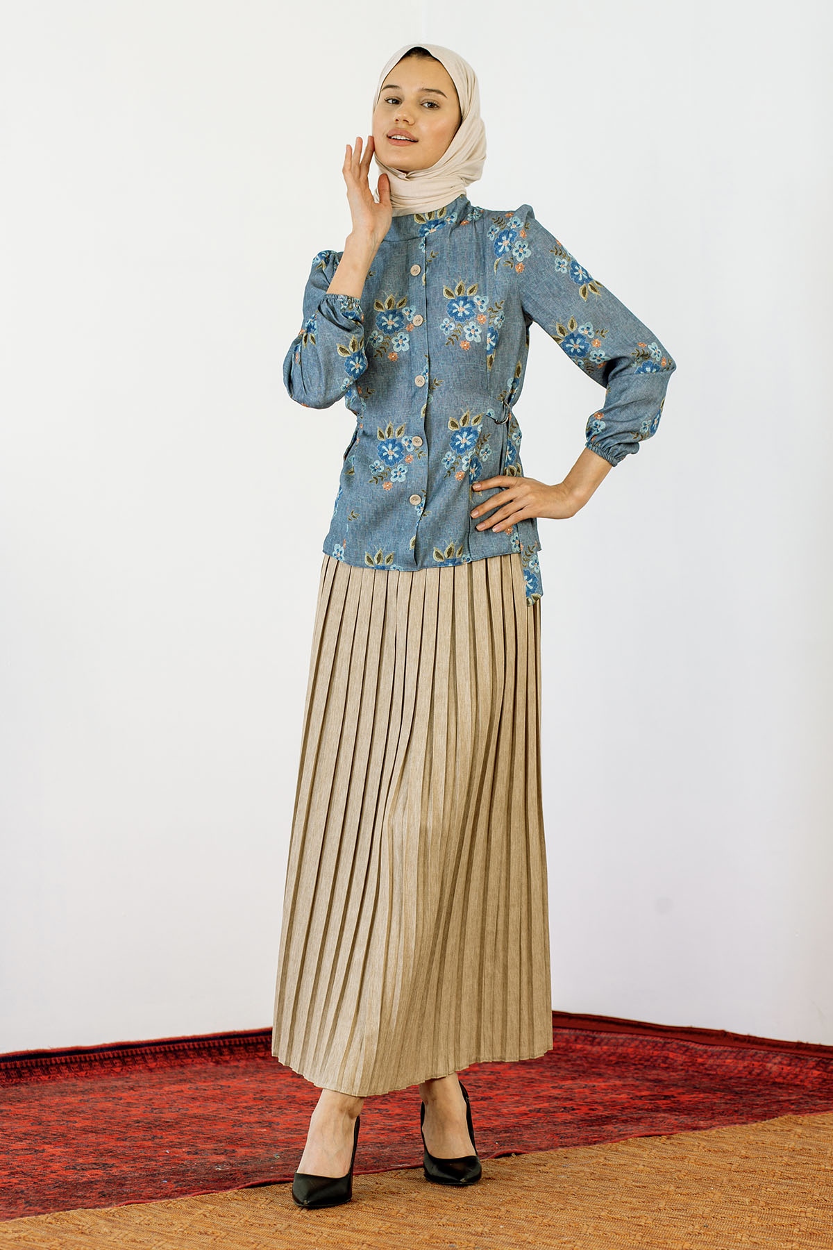 3519 Takim 38-46 Pptya - Mavi - 2