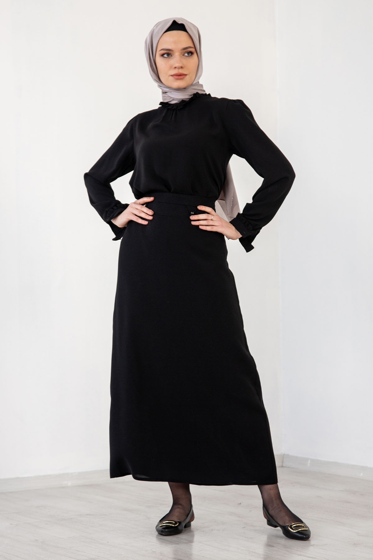 3520 Kalem Etek 42-52 - Siyah - 2