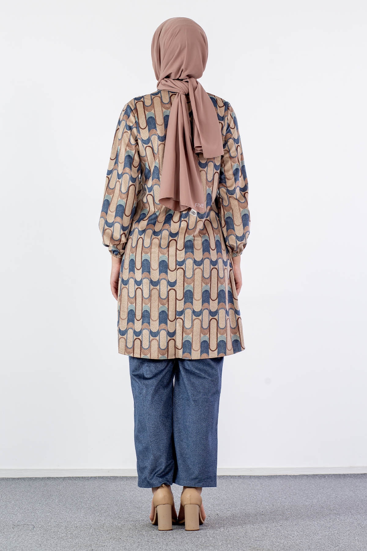 3529 Takim 42-50 Dsn - Mavi - - 4