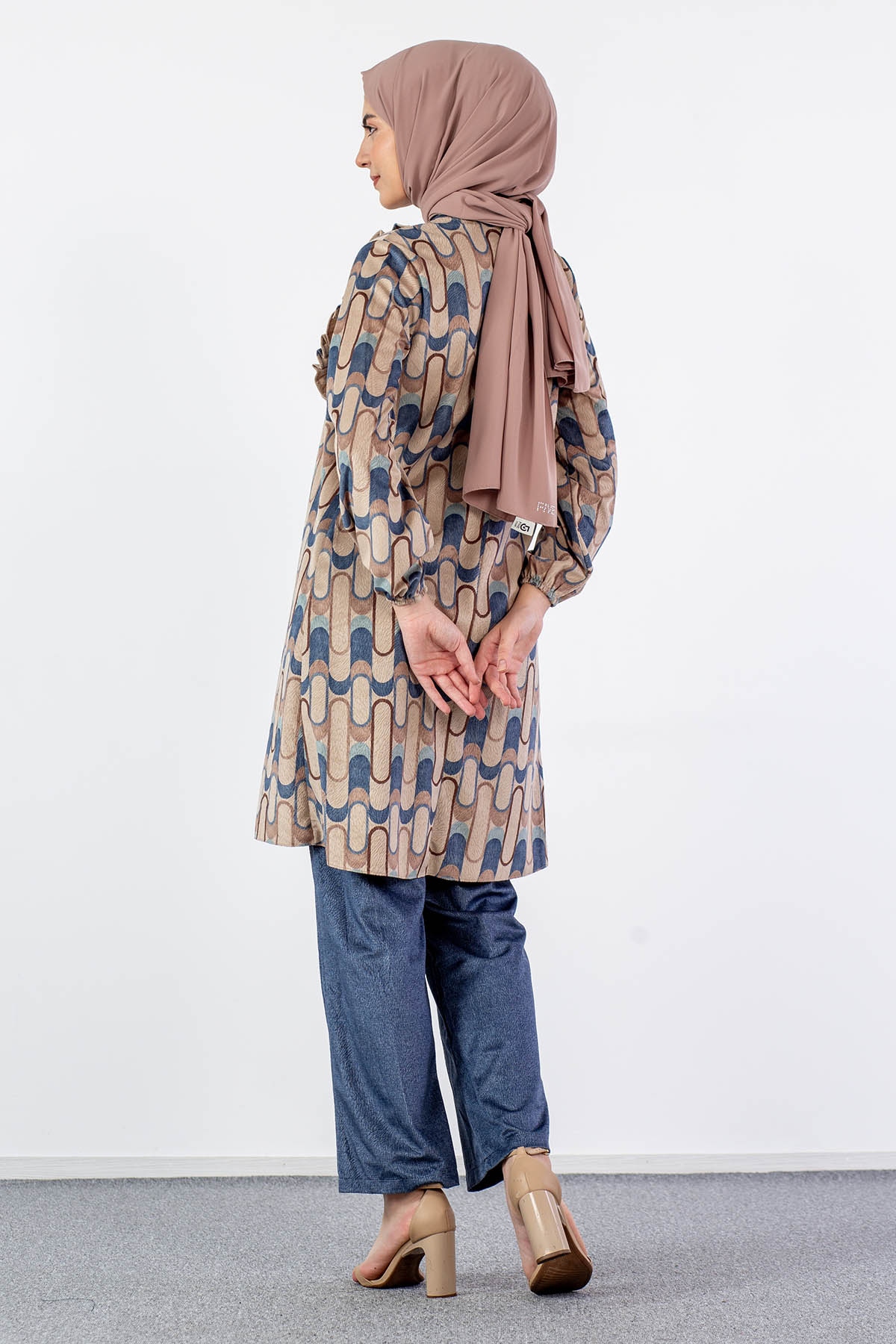 3529 Takim 42-50 Dsn - Mavi - - 5