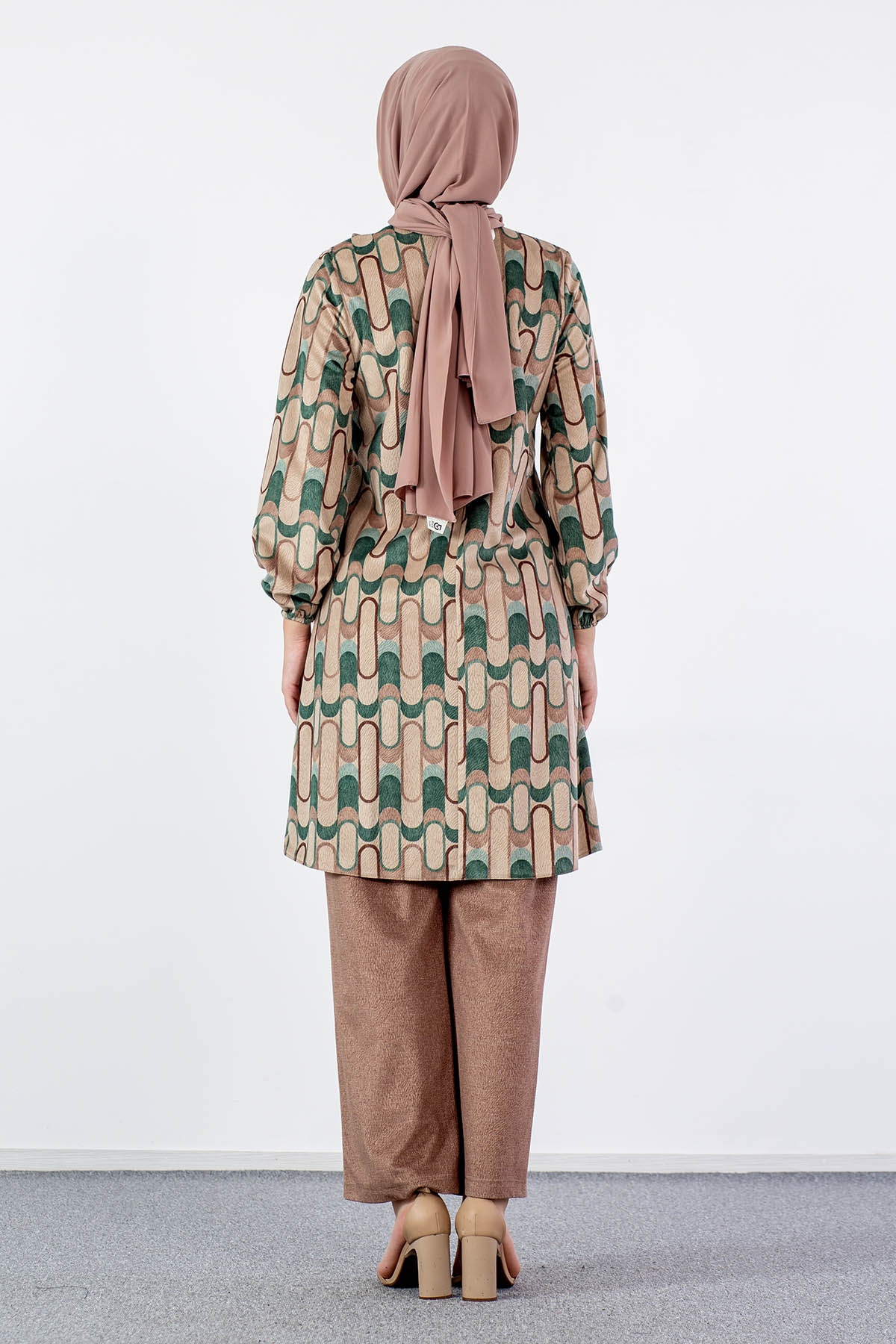 3529 Takim 42-50 Dsn - Yesil - - 5