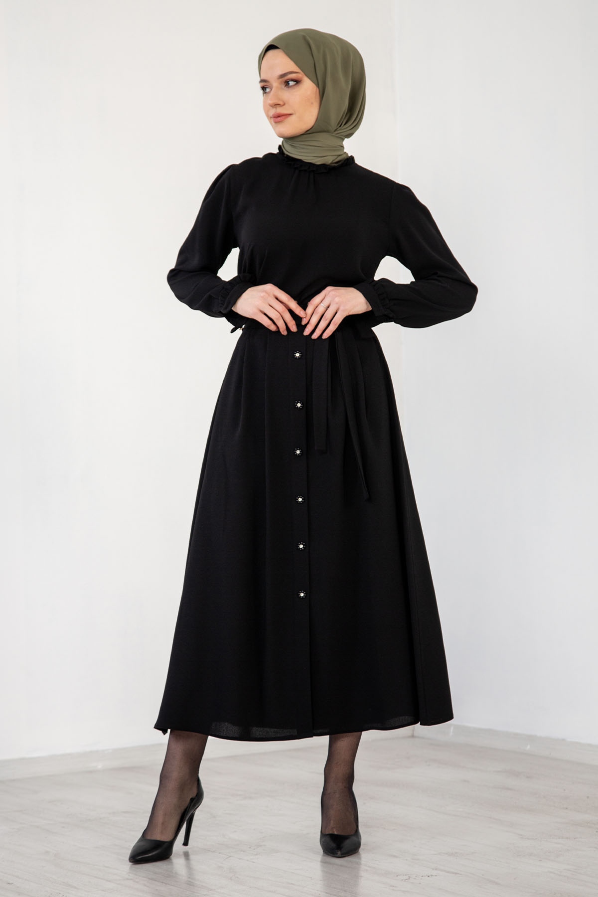 3538 Etek 38-48 Dgm - Siyah - 1