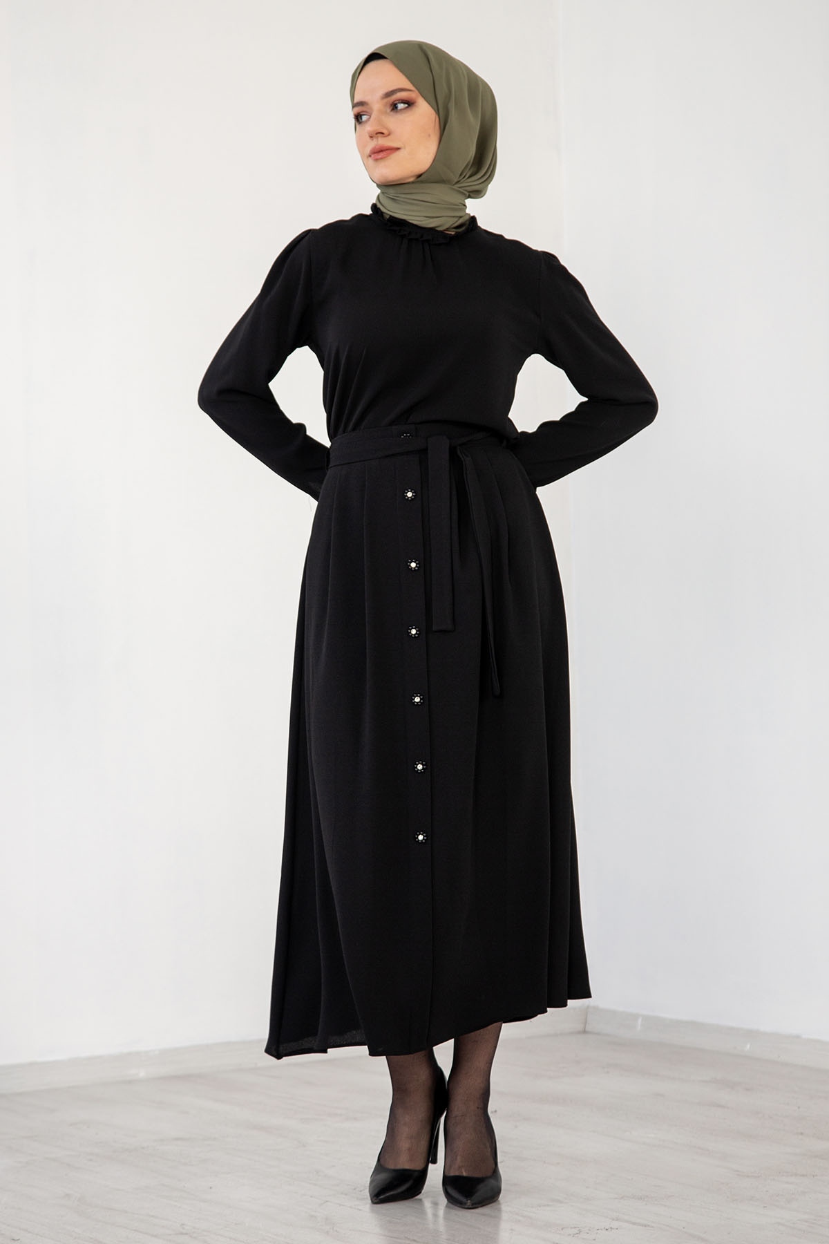 3538 Etek 38-48 Dgm - Siyah - 2