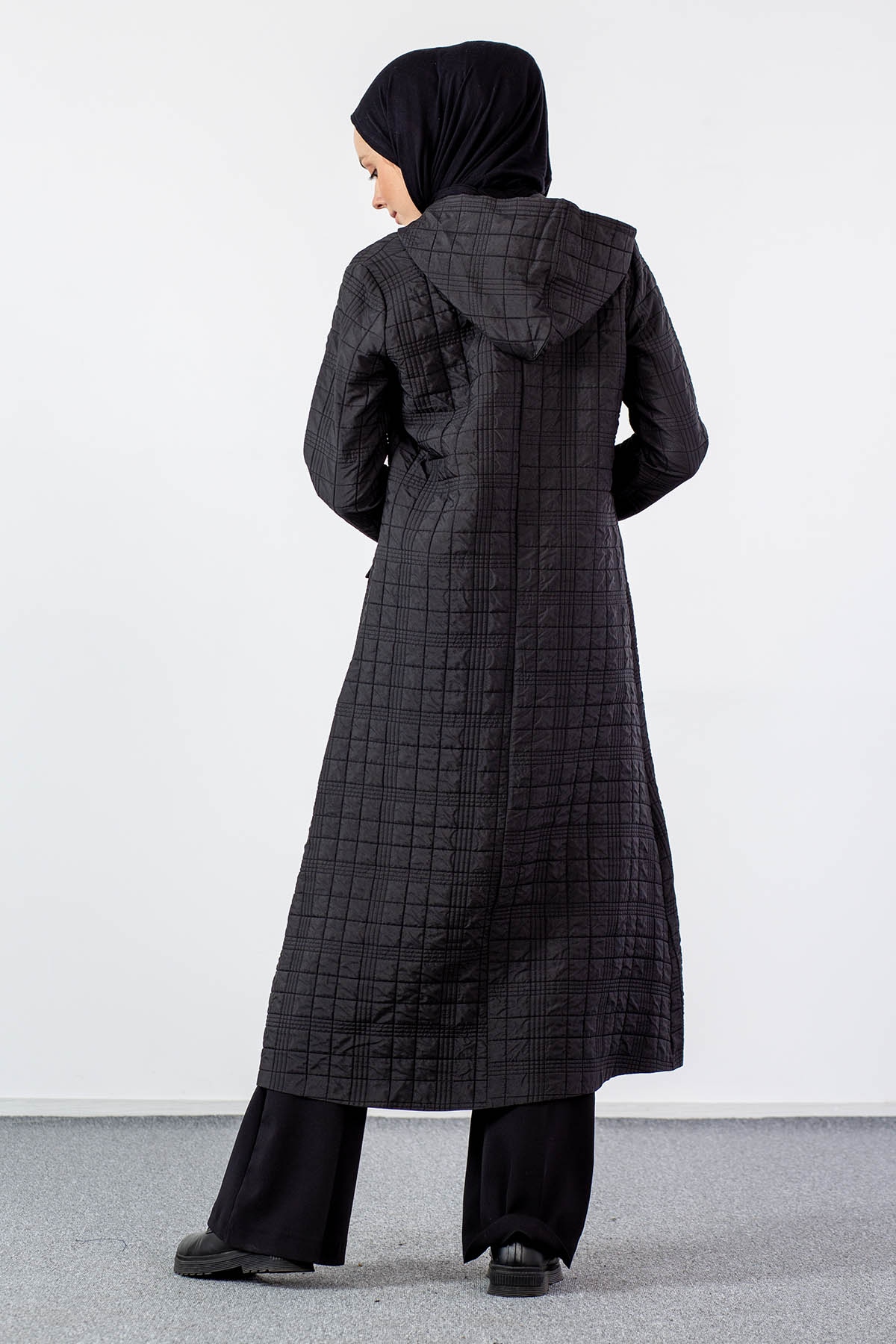 3575 Kapitone Kap 42-52 - Siyah - 5