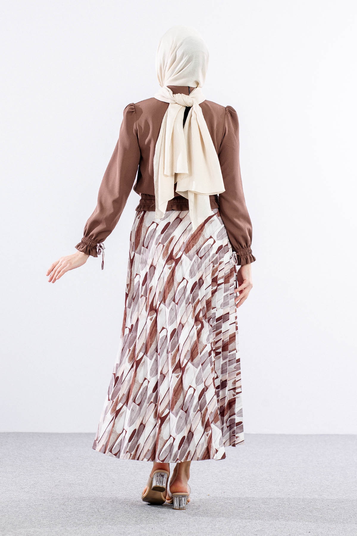 3583 E.takim 38-46 Dsn - Ekru_kahve - 5