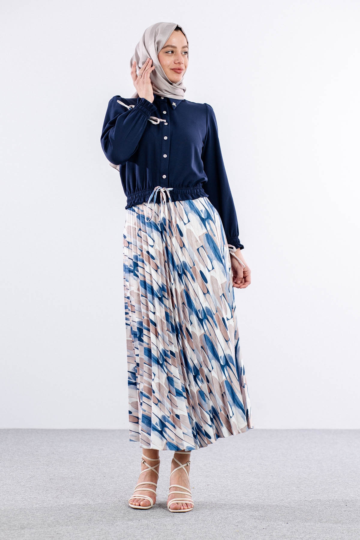 3583 E.takim 38-46 Dsn - Lacivert_krem - 1