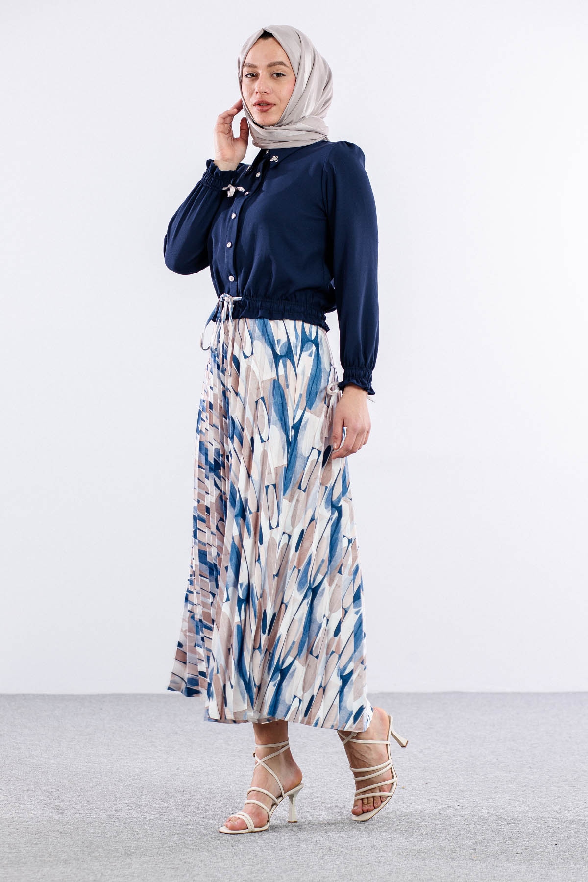 3583 E.takim 38-46 Dsn - Lacivert_krem - 2