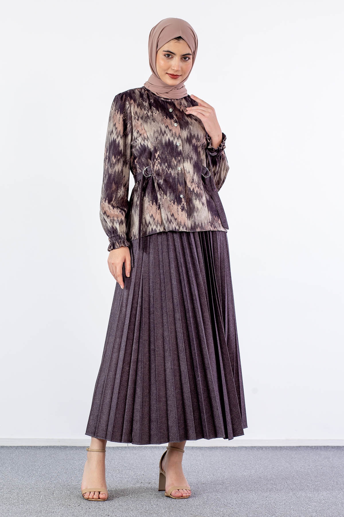 3584 E.takim 38-46 Dsn - Gri - 1