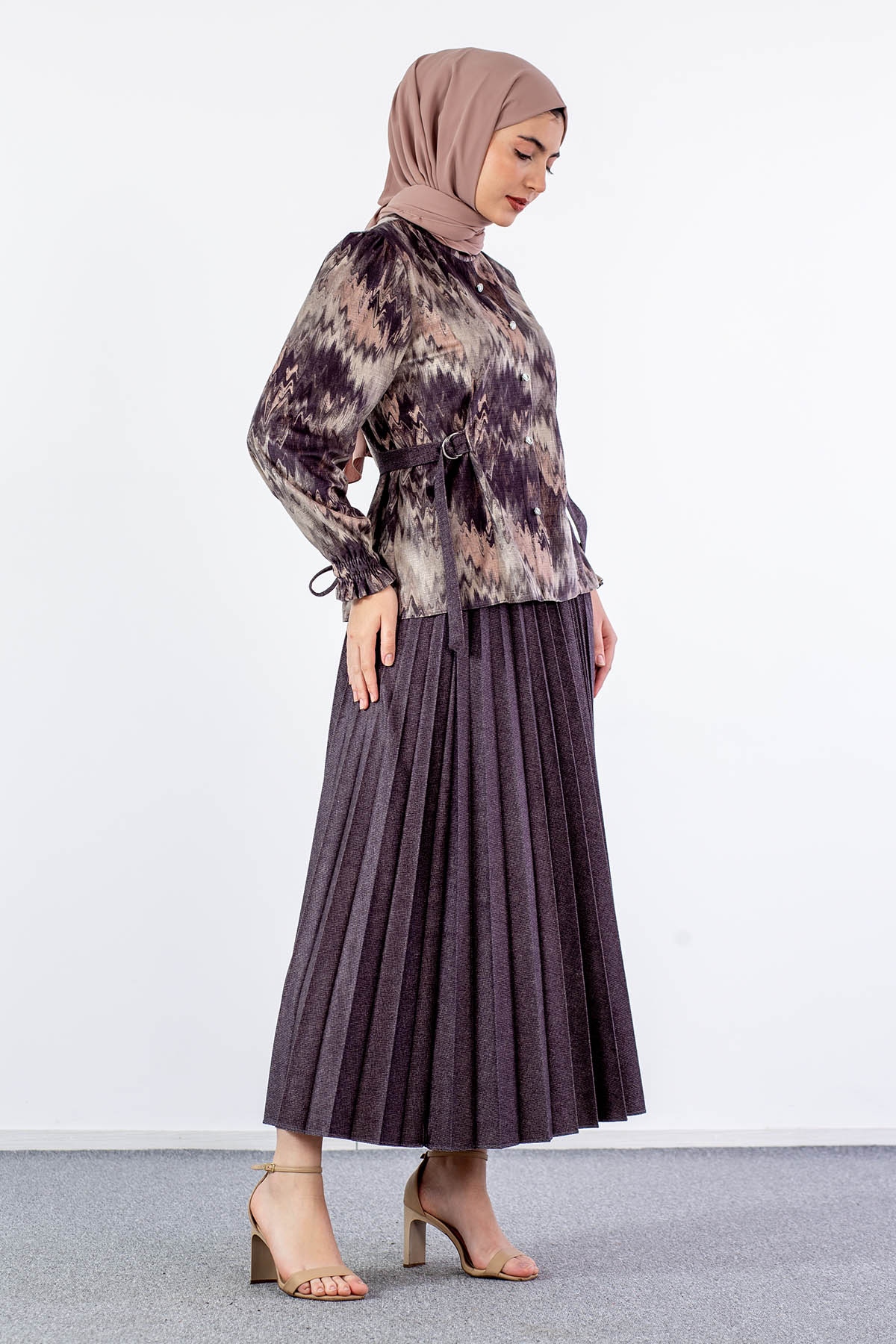 3584 E.takim 38-46 Dsn - Gri - 3