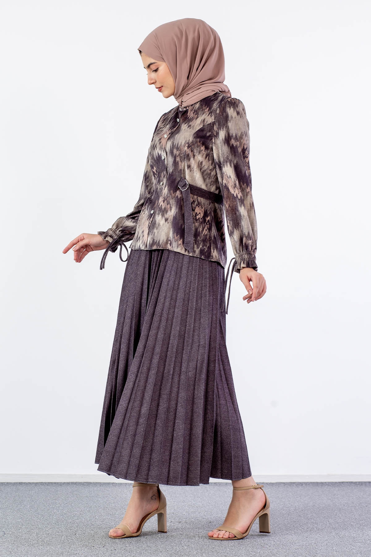 3584 E.takim 38-46 Dsn - Gri - 4