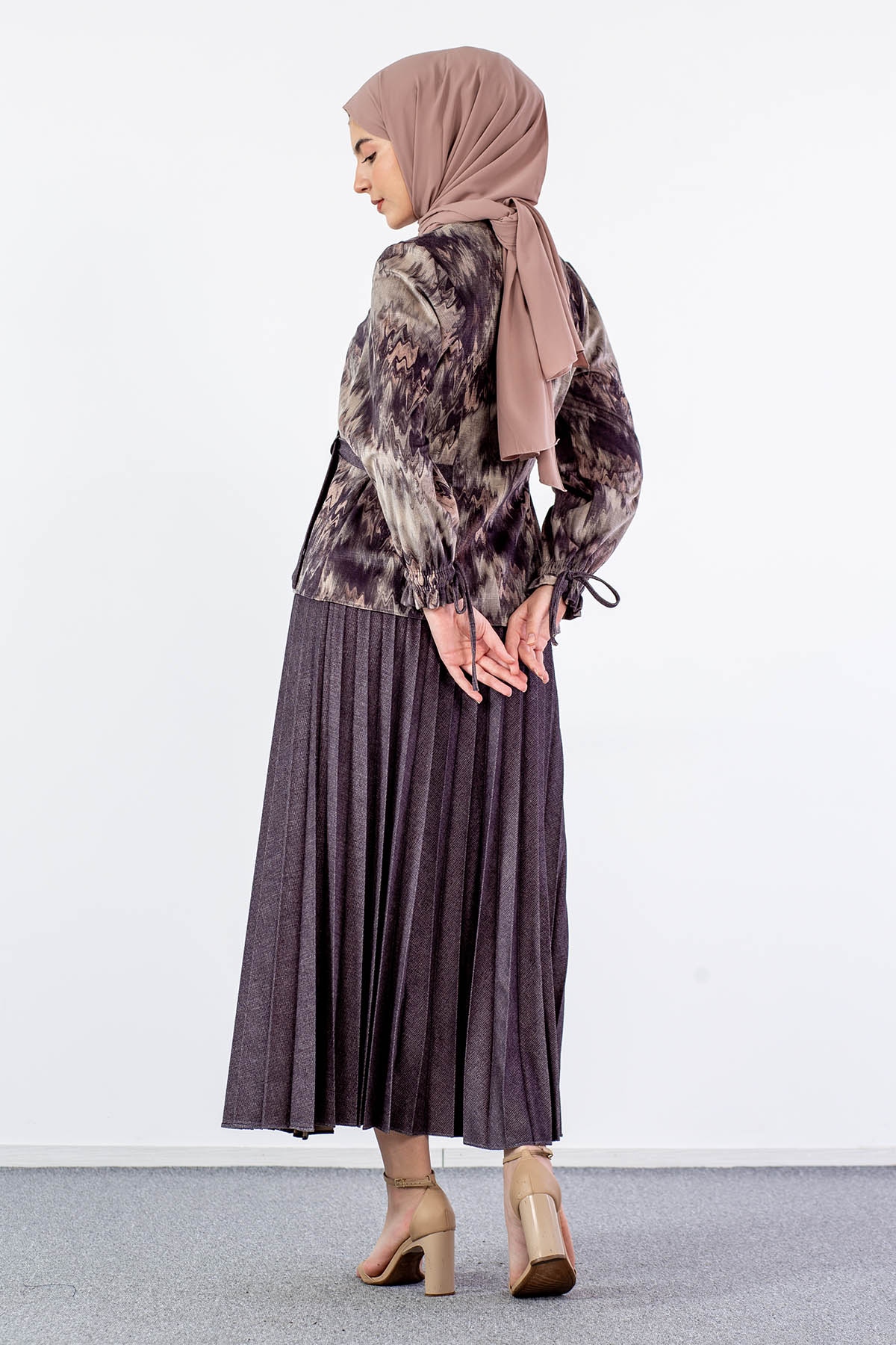 3584 E.takim 38-46 Dsn - Gri - 5