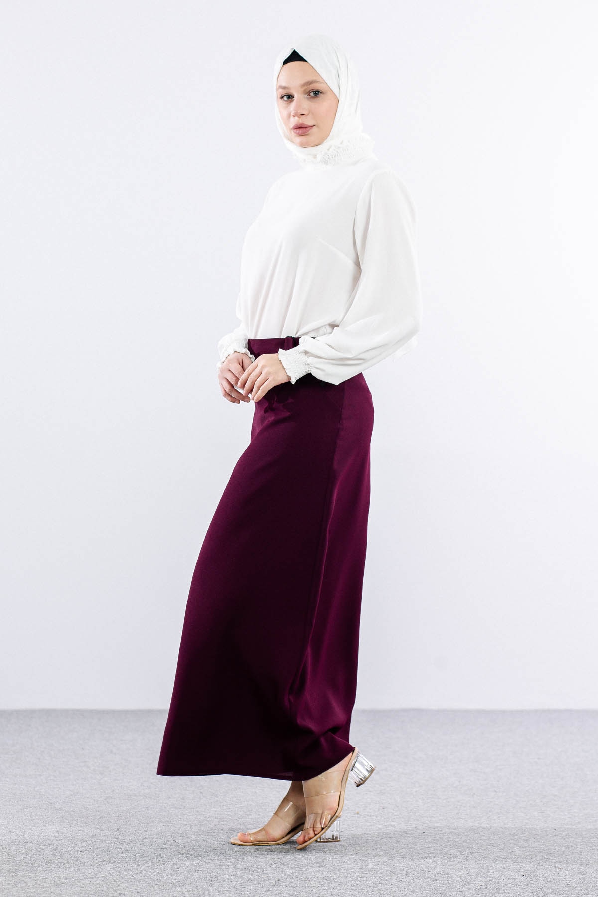 3592 Etek 42-52 - Bordo - 2